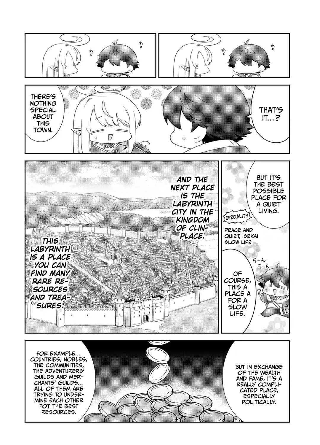 Seirei-tachi no Rakuen to Risou no Isekai Seikatsu Zinmanga X Chapter 34 Page 11