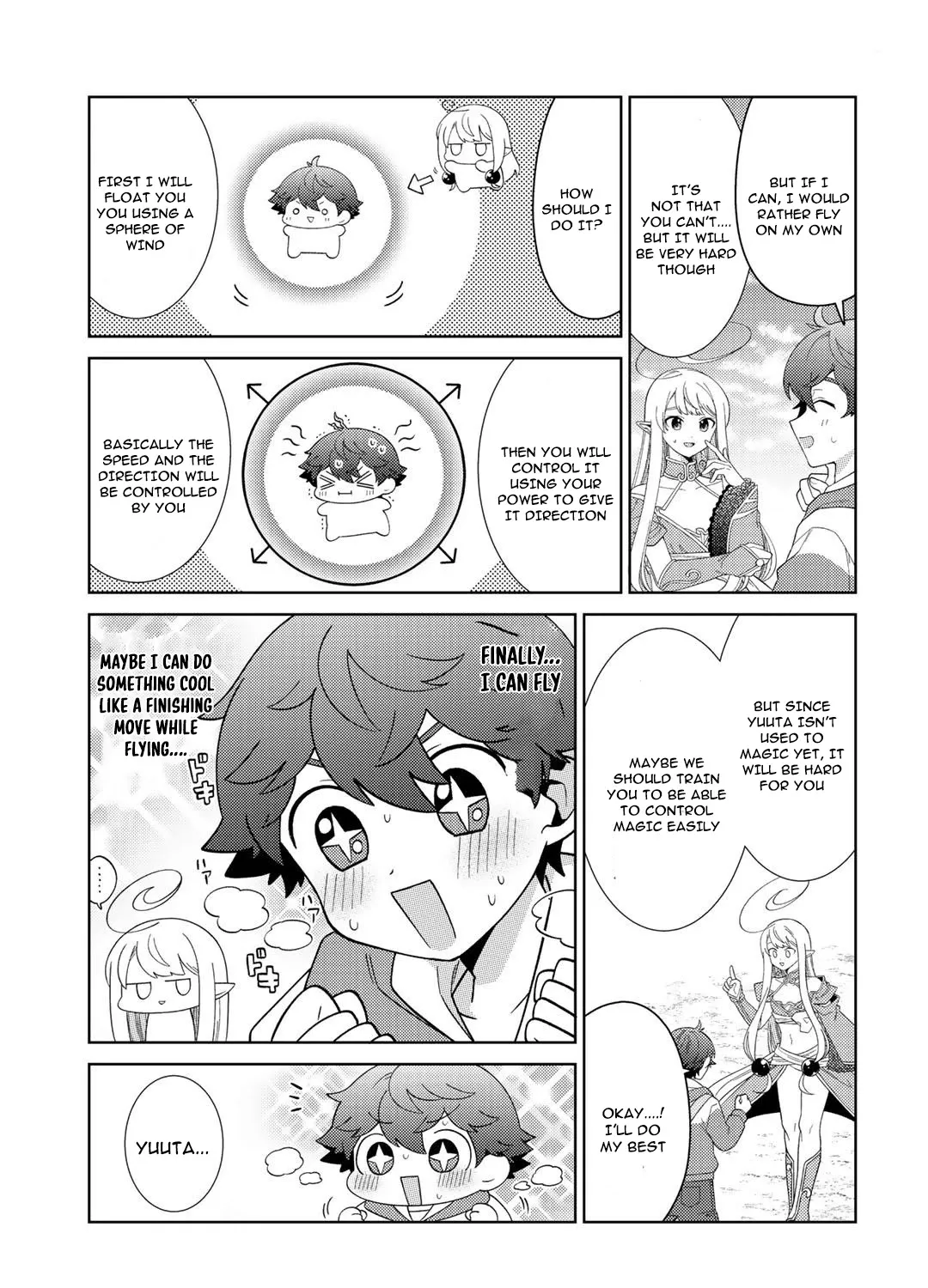 Seirei-tachi no Rakuen to Risou no Isekai Seikatsu Zinmanga X Chapter 32 Page 15