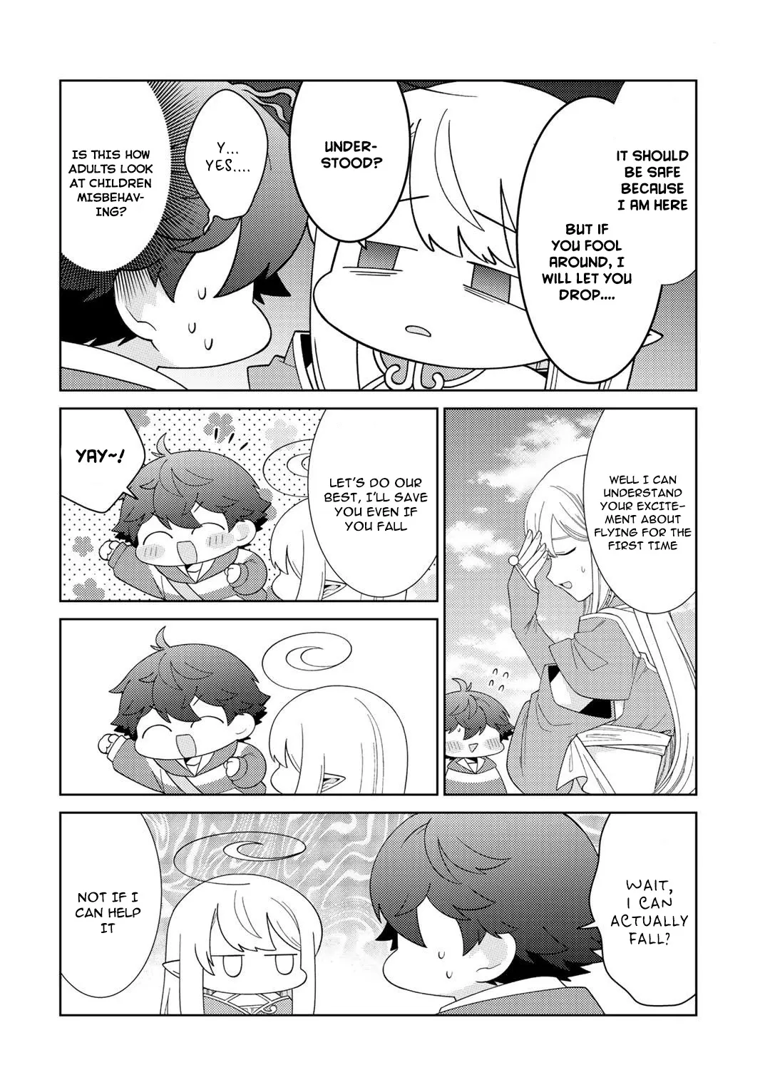 Seirei-tachi no Rakuen to Risou no Isekai Seikatsu Zinmanga X Chapter 32 Page 17