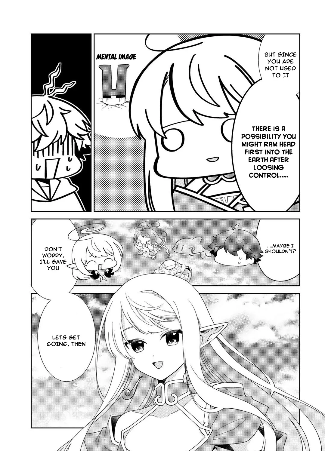 Seirei-tachi no Rakuen to Risou no Isekai Seikatsu Zinmanga X Chapter 32 Page 19