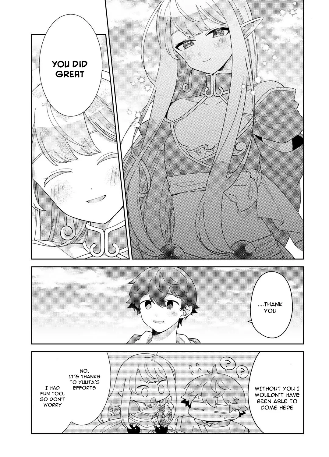 Seirei-tachi no Rakuen to Risou no Isekai Seikatsu Zinmanga X Chapter 30 Page 47
