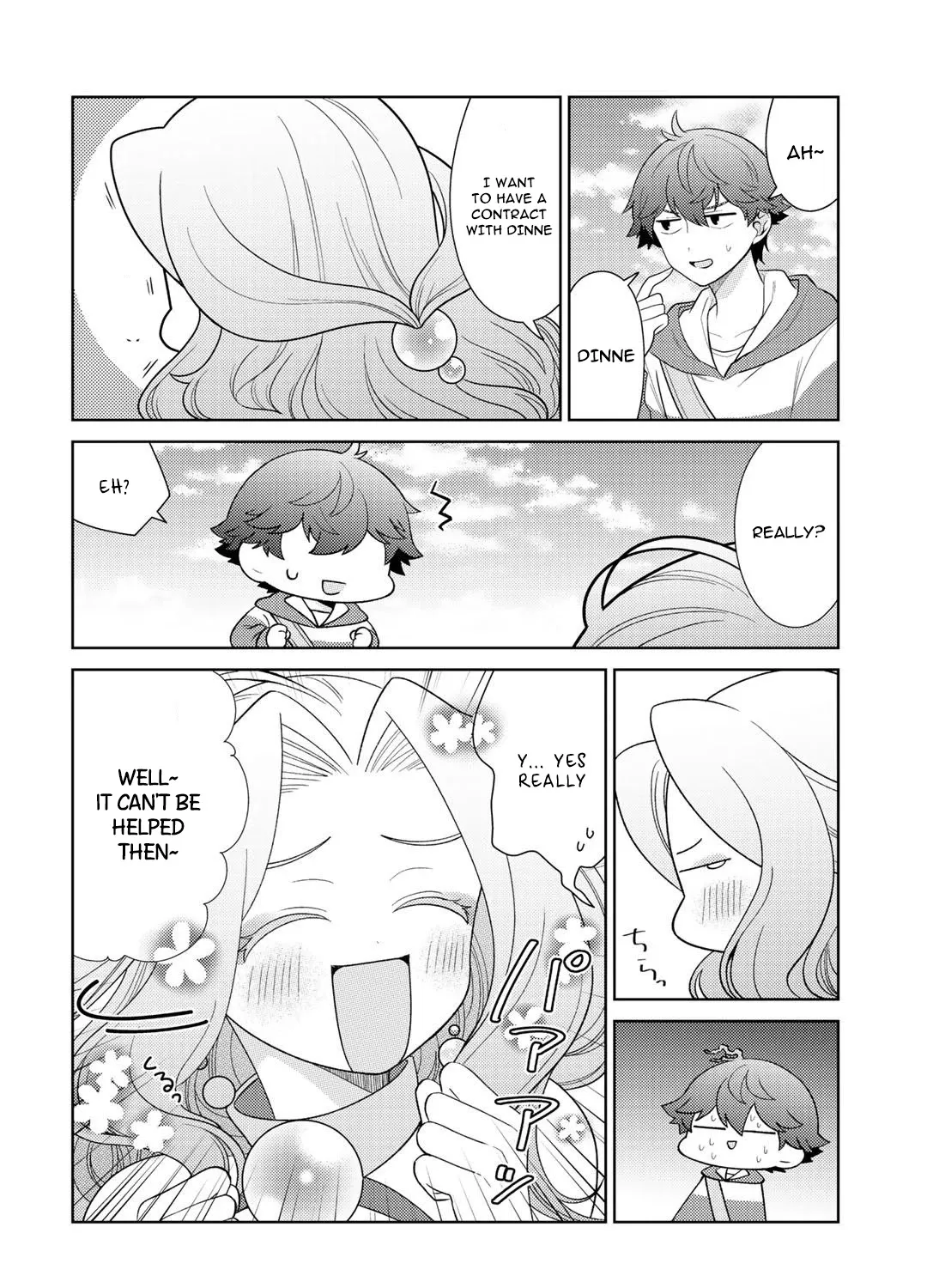 Seirei-tachi no Rakuen to Risou no Isekai Seikatsu Zinmanga X Chapter 24 Page 9