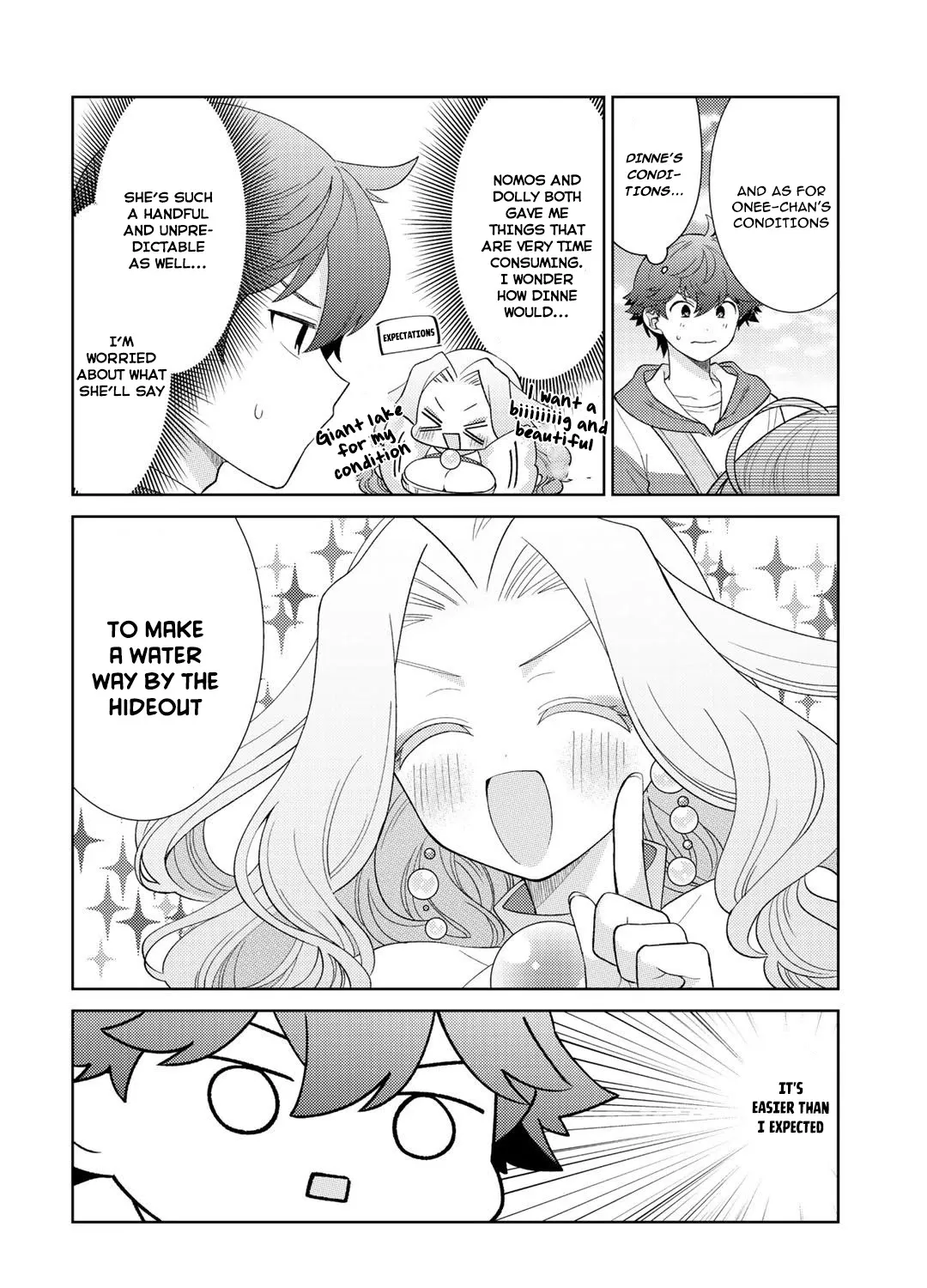 Seirei-tachi no Rakuen to Risou no Isekai Seikatsu Zinmanga X Chapter 24 Page 13
