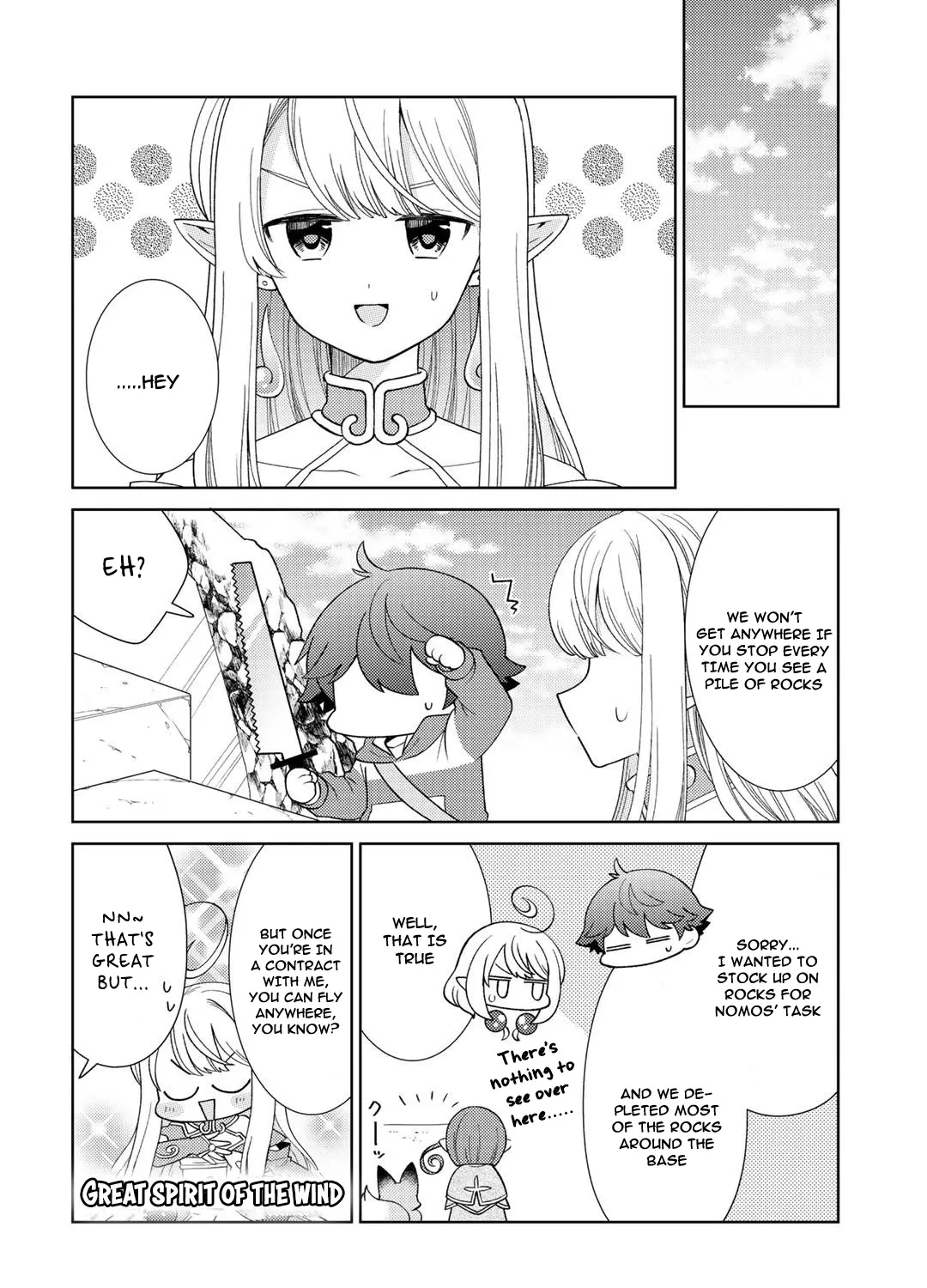 Seirei-tachi no Rakuen to Risou no Isekai Seikatsu Zinmanga X Chapter 24 Page 33