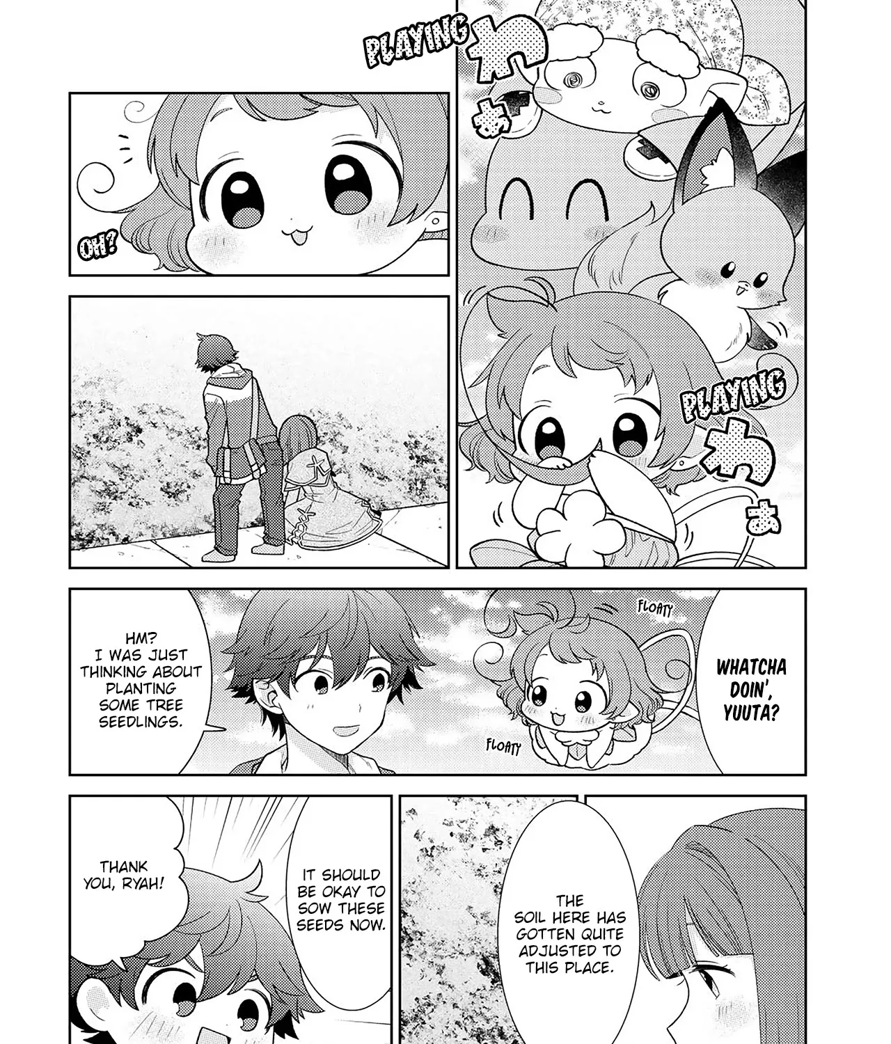 Seirei-tachi no Rakuen to Risou no Isekai Seikatsu Zinmanga X Chapter 20 Page 5