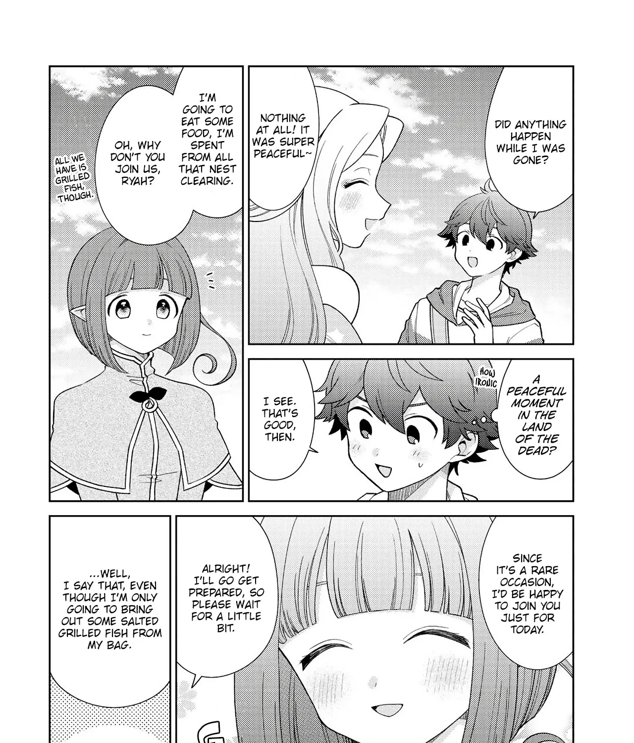 Seirei-tachi no Rakuen to Risou no Isekai Seikatsu Zinmanga X Chapter 19 Page 41