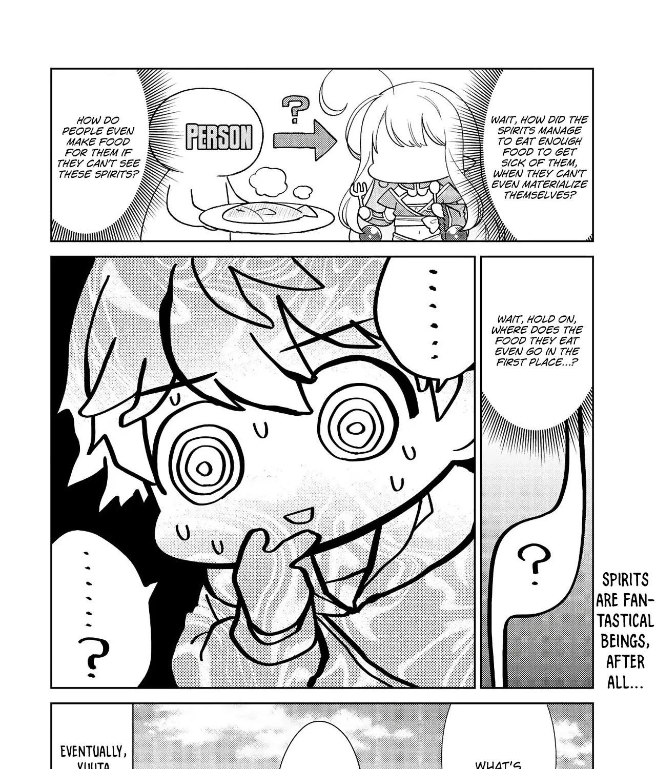 Seirei-tachi no Rakuen to Risou no Isekai Seikatsu Zinmanga X Chapter 19 Page 49