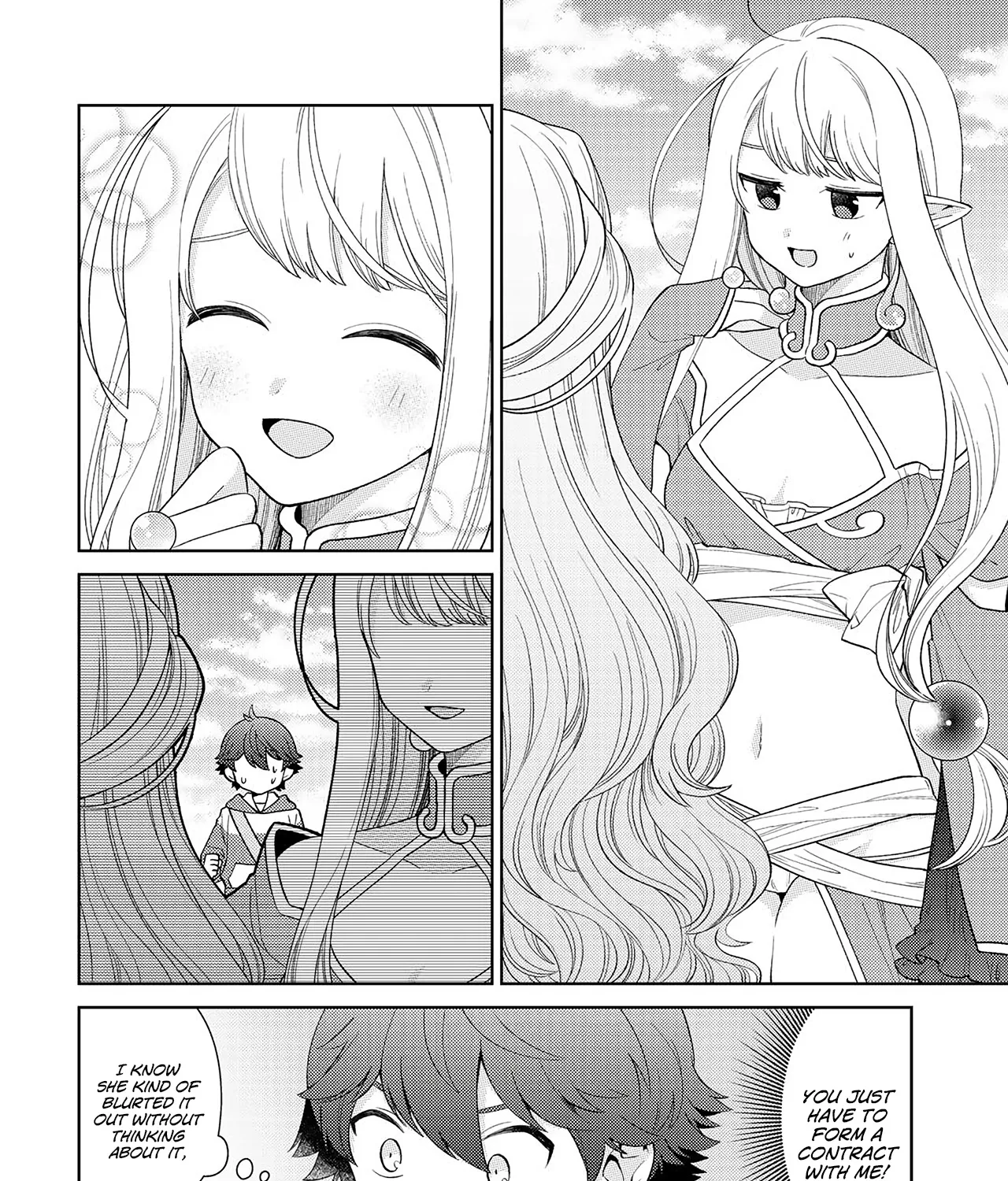 Seirei-tachi no Rakuen to Risou no Isekai Seikatsu Zinmanga X Chapter 18 Page 5