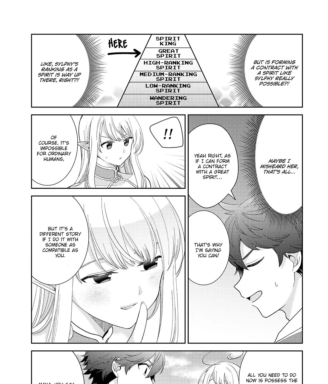 Seirei-tachi no Rakuen to Risou no Isekai Seikatsu Zinmanga X Chapter 18 Page 7