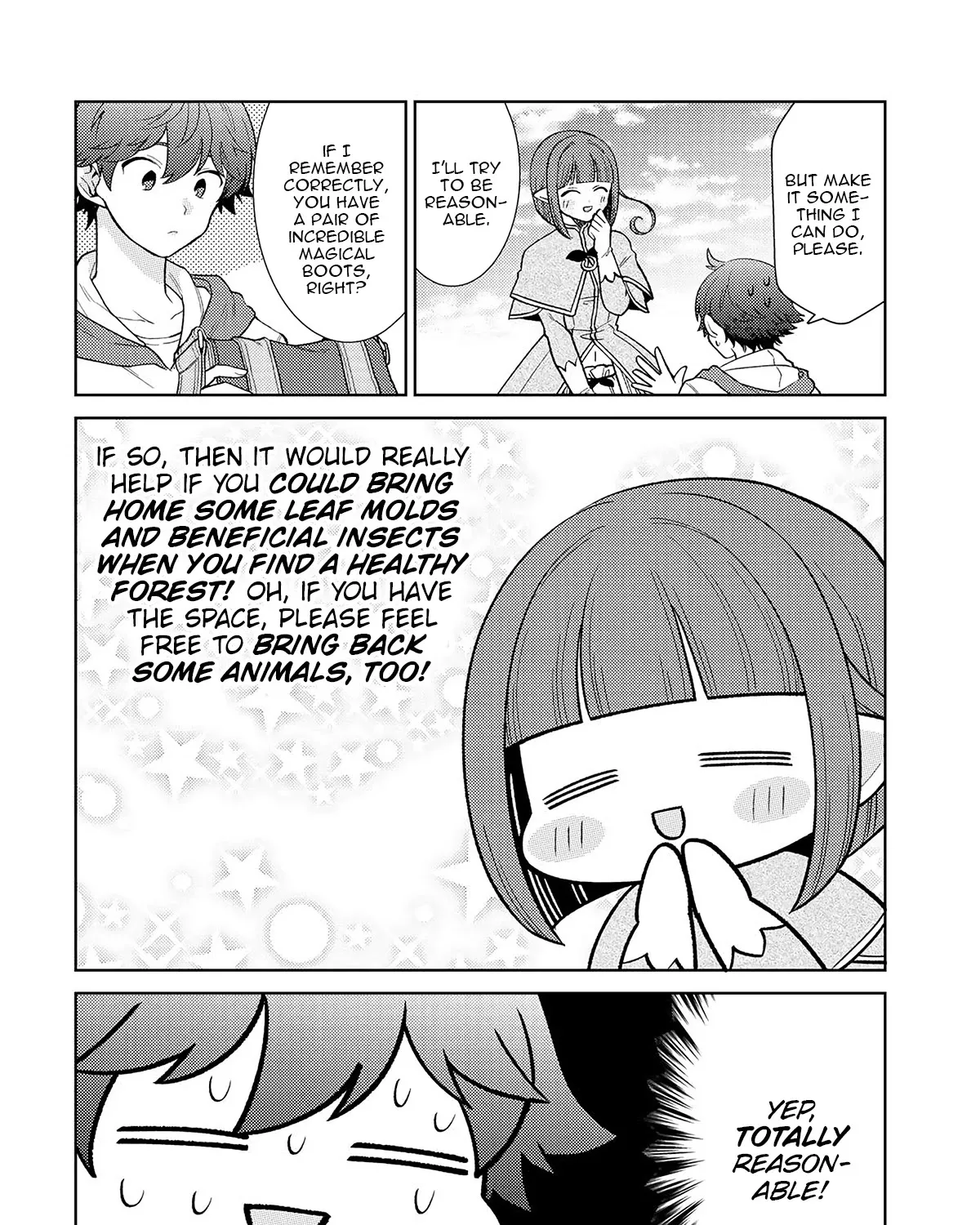 Seirei-tachi no Rakuen to Risou no Isekai Seikatsu Zinmanga X Chapter 17 Page 37