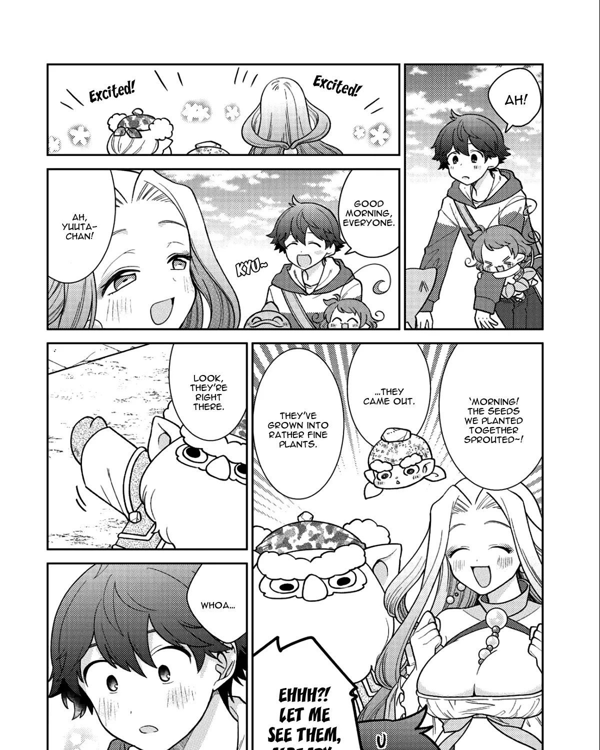 Seirei-tachi no Rakuen to Risou no Isekai Seikatsu Zinmanga X Chapter 16 Page 9