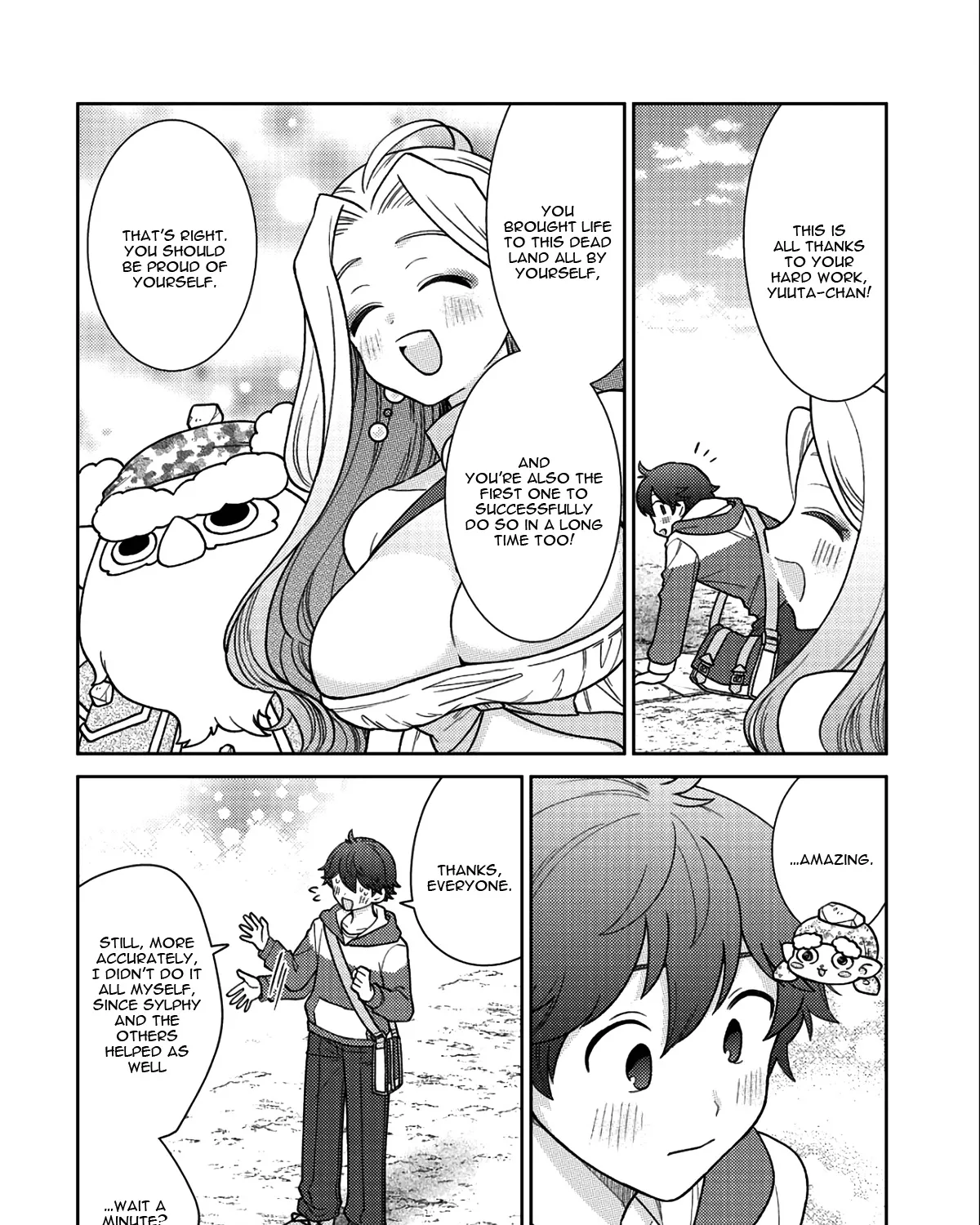 Seirei-tachi no Rakuen to Risou no Isekai Seikatsu Zinmanga X Chapter 16 Page 13