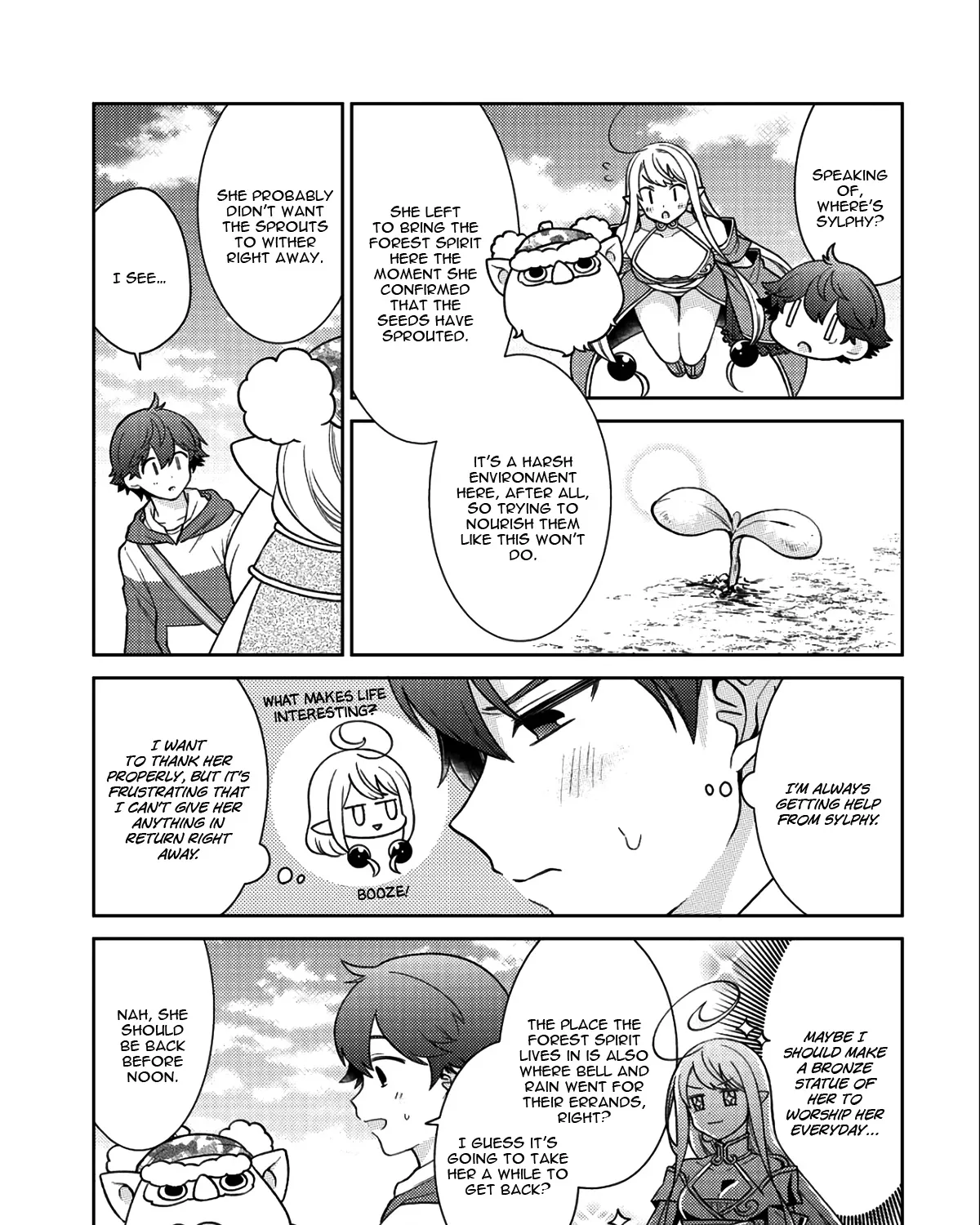 Seirei-tachi no Rakuen to Risou no Isekai Seikatsu Zinmanga X Chapter 16 Page 15