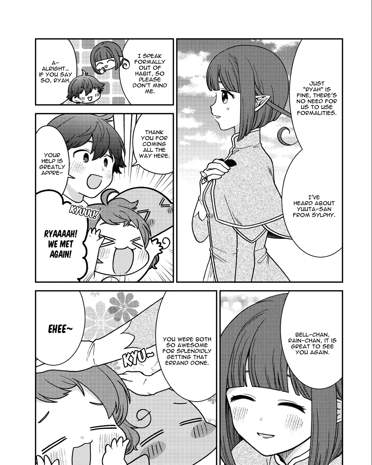 Seirei-tachi no Rakuen to Risou no Isekai Seikatsu Zinmanga X Chapter 16 Page 23