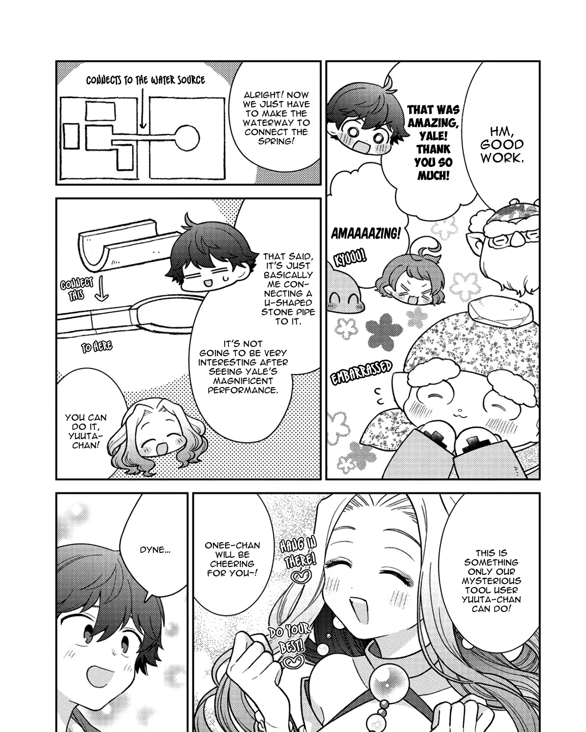 Seirei-tachi no Rakuen to Risou no Isekai Seikatsu Zinmanga X Chapter 15 Page 43