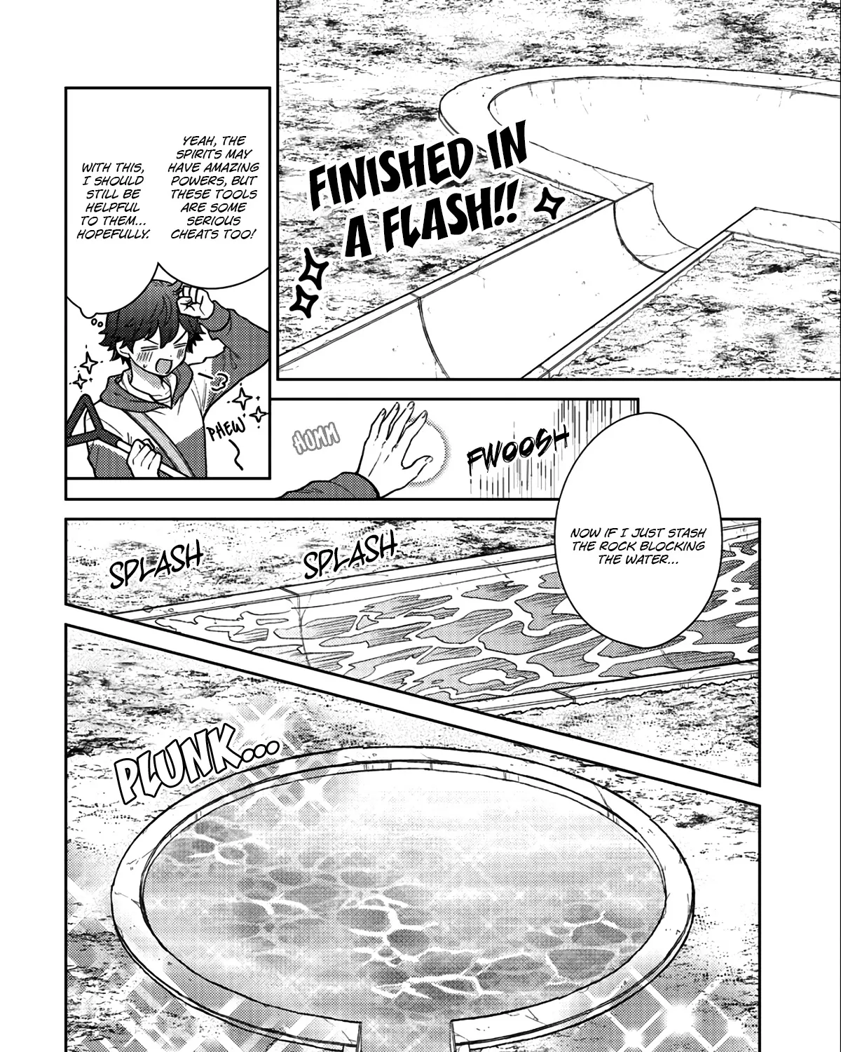 Seirei-tachi no Rakuen to Risou no Isekai Seikatsu Zinmanga X Chapter 15 Page 45