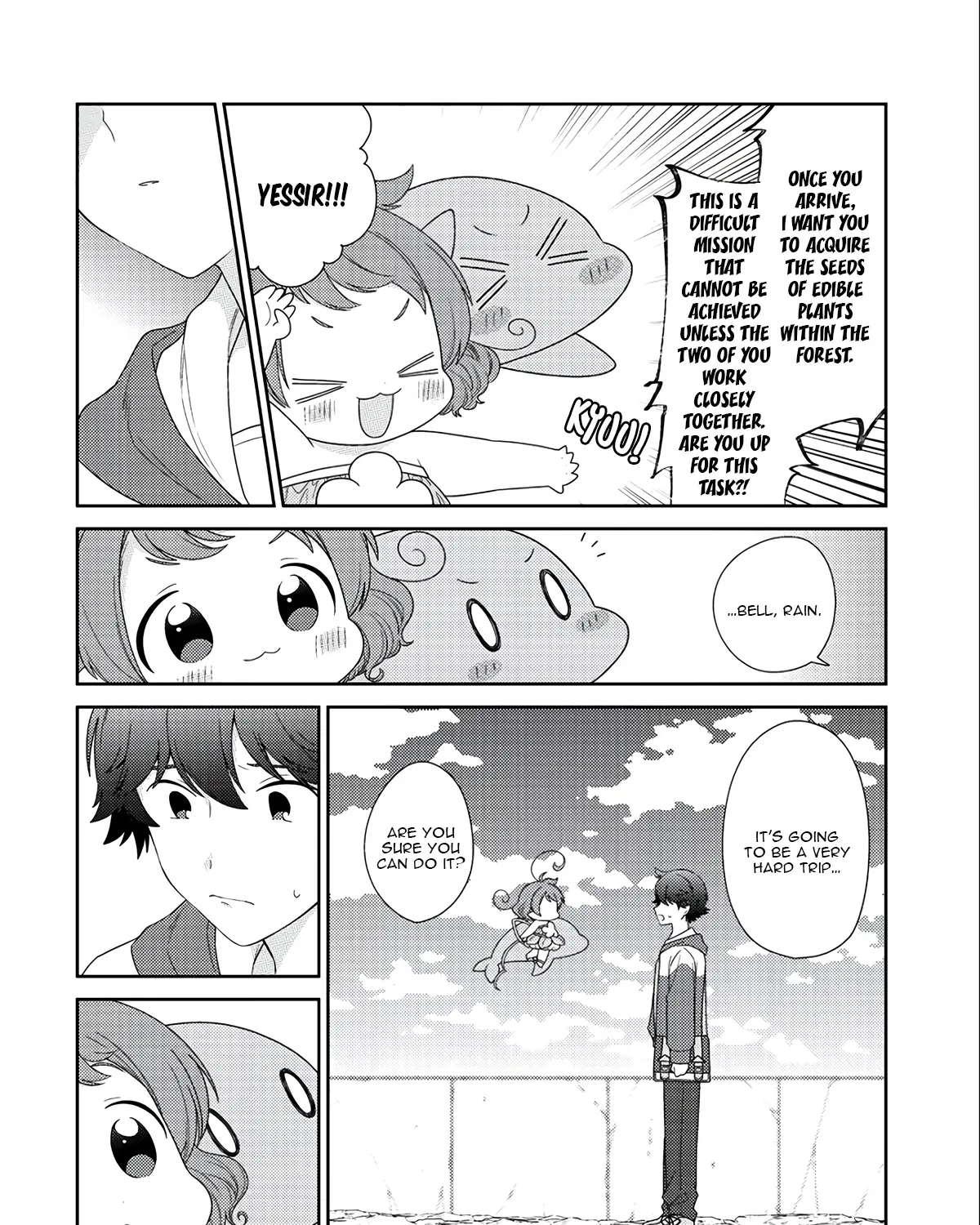 Seirei-tachi no Rakuen to Risou no Isekai Seikatsu Zinmanga X Chapter 12 Page 13