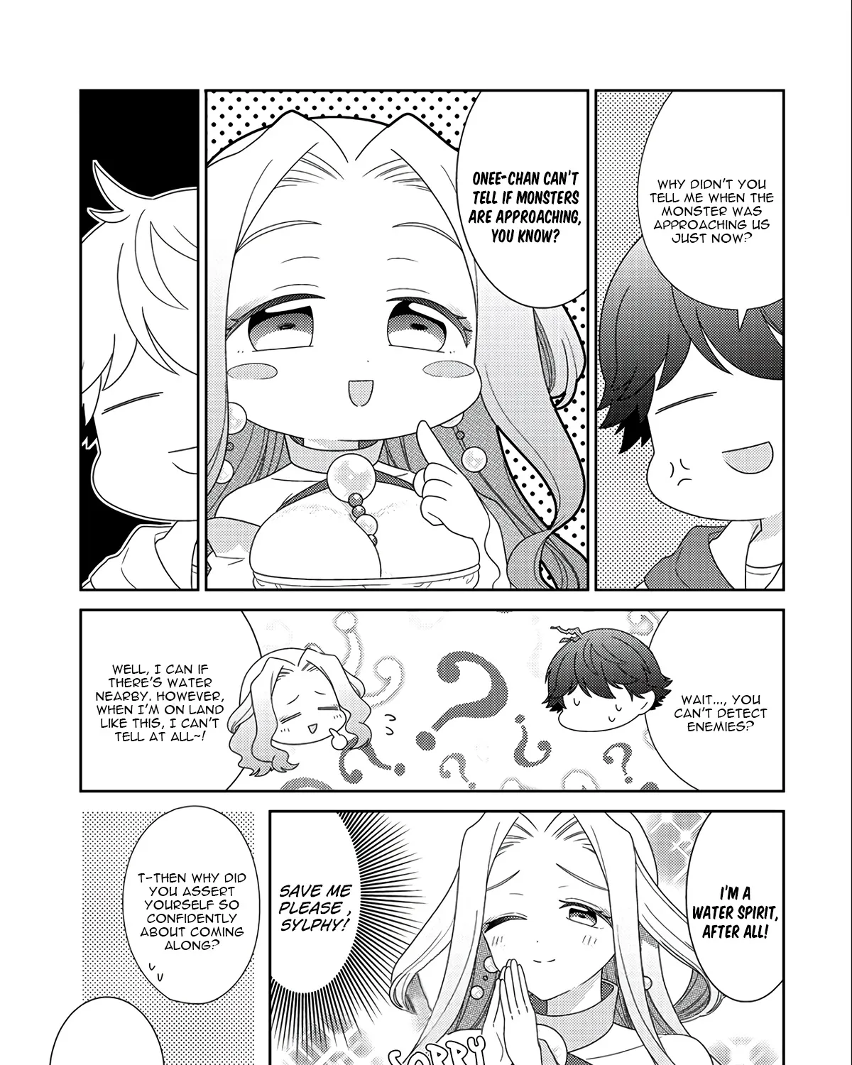 Seirei-tachi no Rakuen to Risou no Isekai Seikatsu Zinmanga X Chapter 12 Page 39