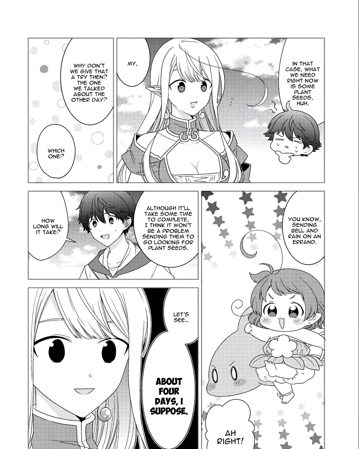 Seirei-tachi no Rakuen to Risou no Isekai Seikatsu Zinmanga X Chapter 11 Page 45
