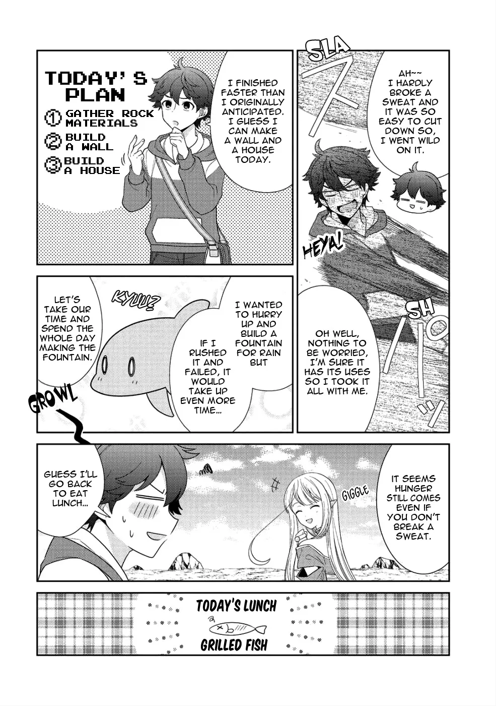 Seirei-tachi no Rakuen to Risou no Isekai Seikatsu Zinmanga X Chapter 8 Page 5