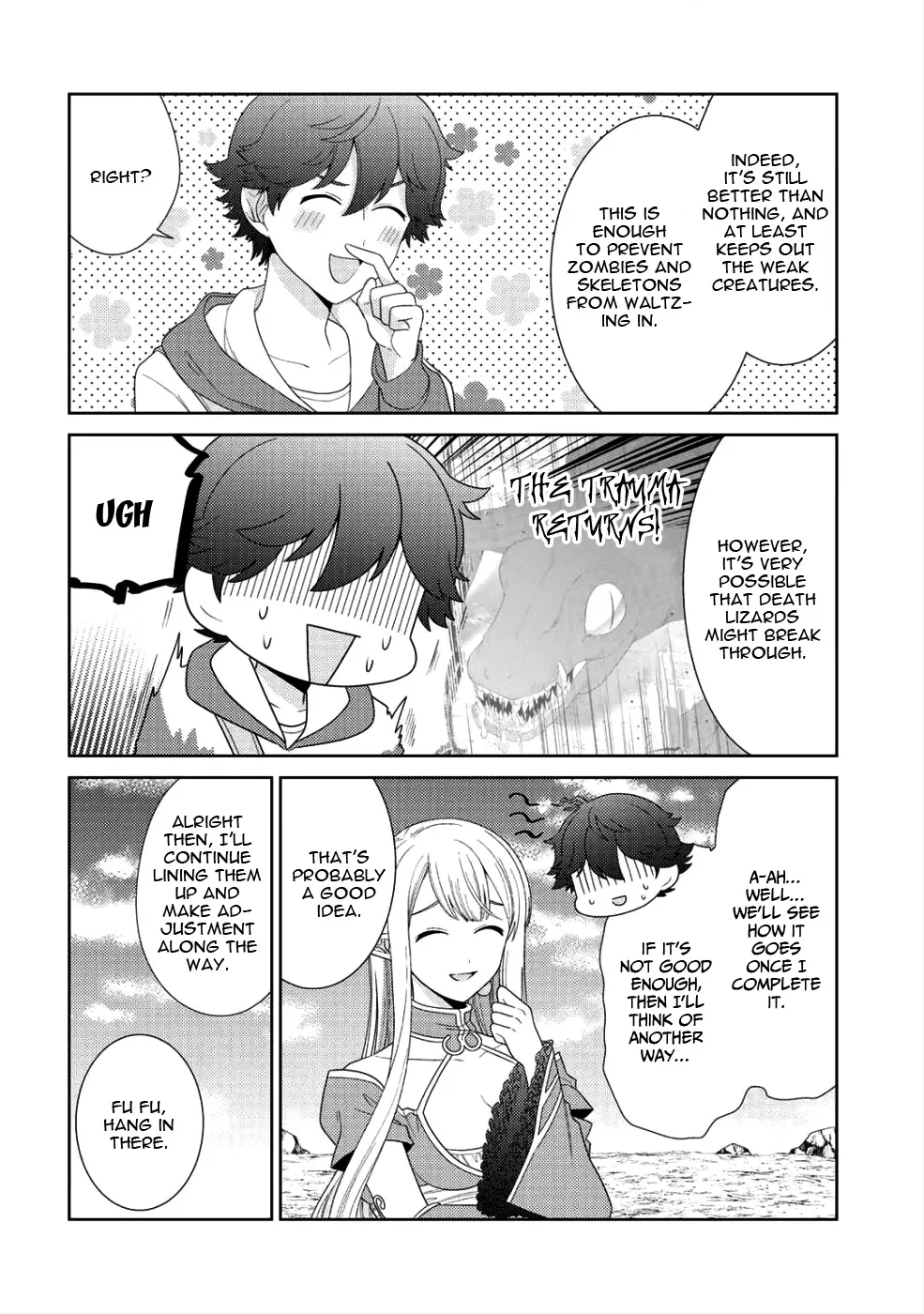 Seirei-tachi no Rakuen to Risou no Isekai Seikatsu Zinmanga X Chapter 8 Page 7