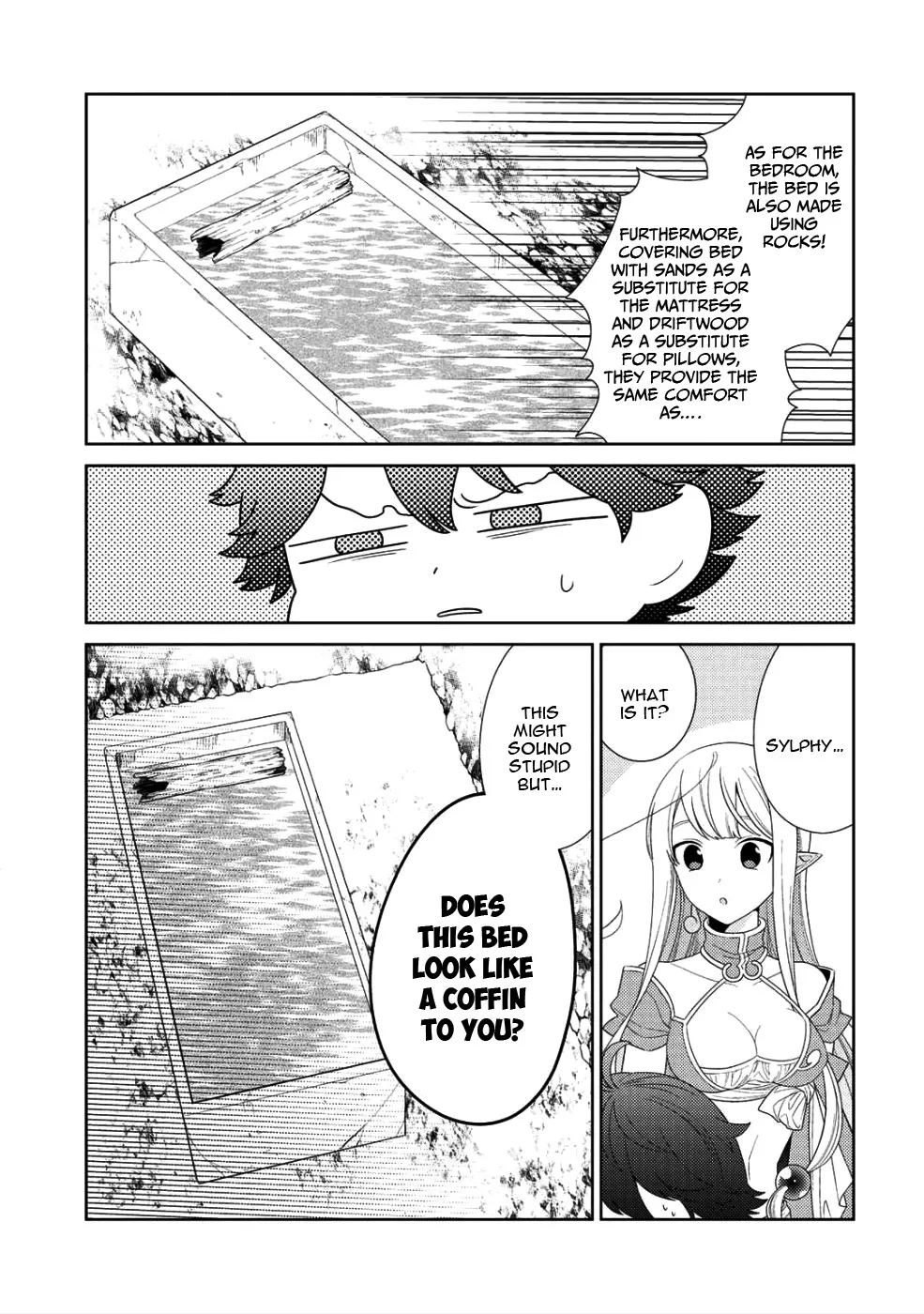 Seirei-tachi no Rakuen to Risou no Isekai Seikatsu Zinmanga X Chapter 8 Page 12