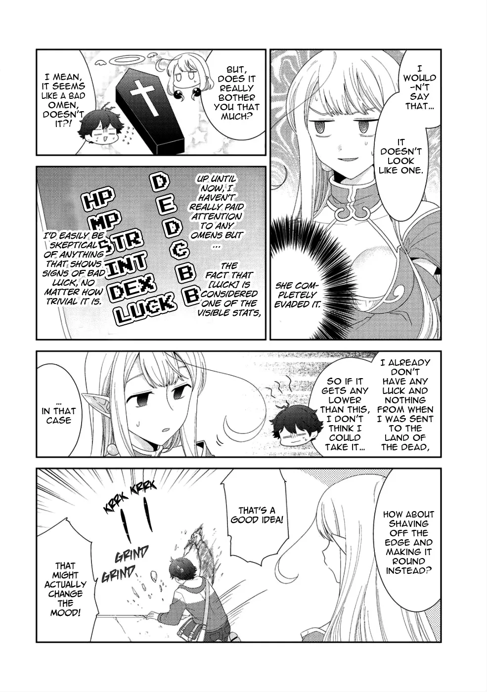 Seirei-tachi no Rakuen to Risou no Isekai Seikatsu Zinmanga X Chapter 8 Page 13
