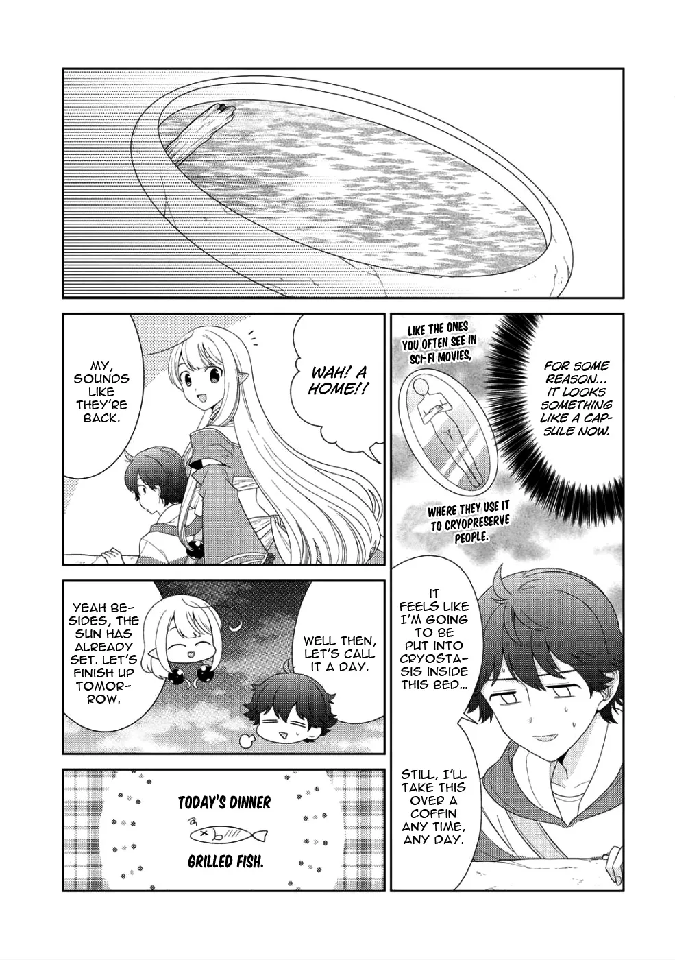 Seirei-tachi no Rakuen to Risou no Isekai Seikatsu Zinmanga X Chapter 8 Page 14