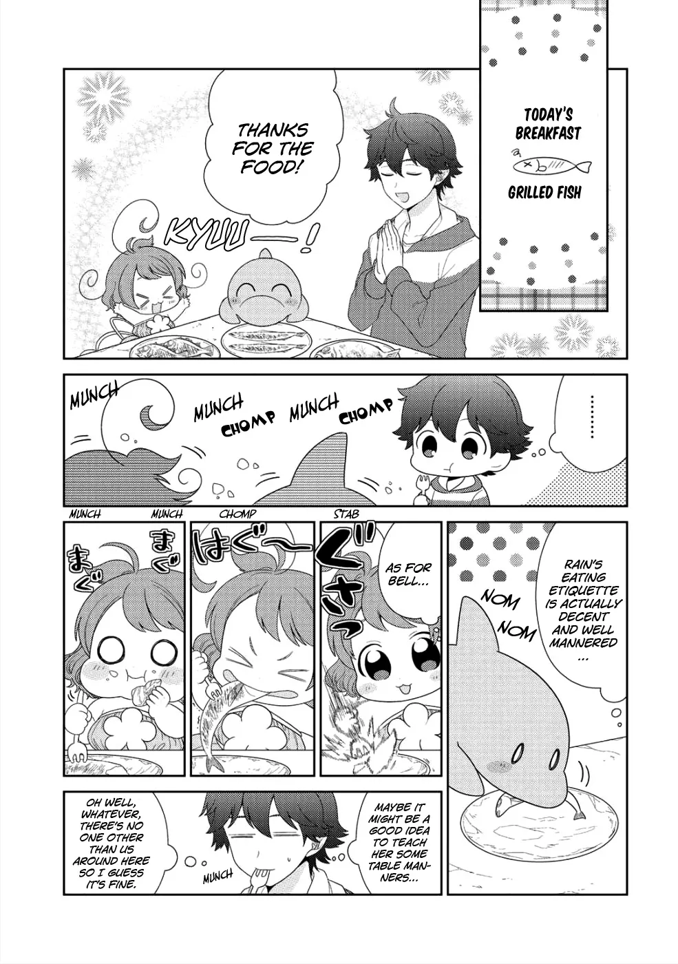 Seirei-tachi no Rakuen to Risou no Isekai Seikatsu Zinmanga X Chapter 8 Page 16