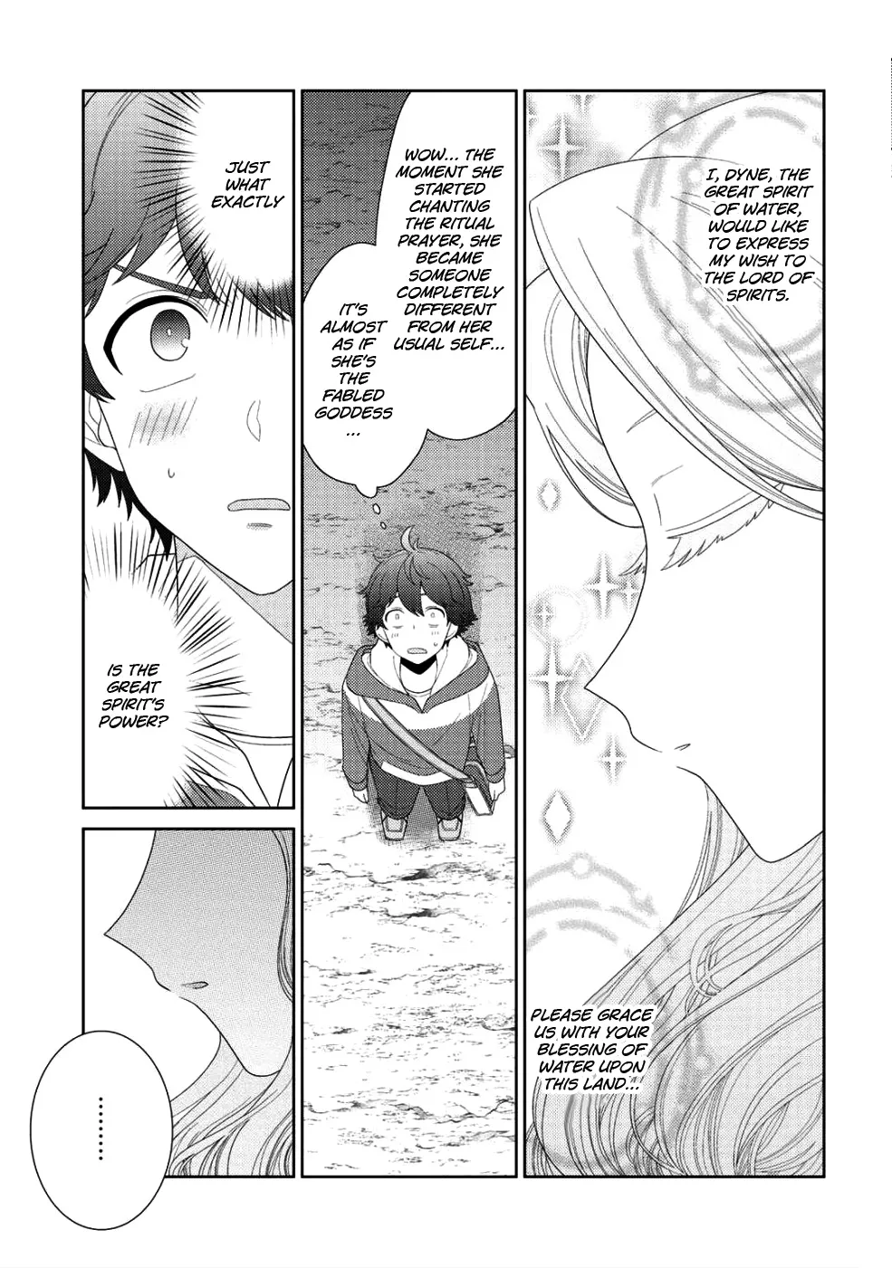 Seirei-tachi no Rakuen to Risou no Isekai Seikatsu Zinmanga X Chapter 8 Page 22