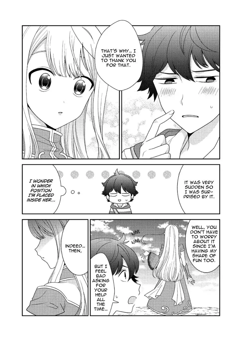 Seirei-tachi no Rakuen to Risou no Isekai Seikatsu Zinmanga X Chapter 7 Page 14