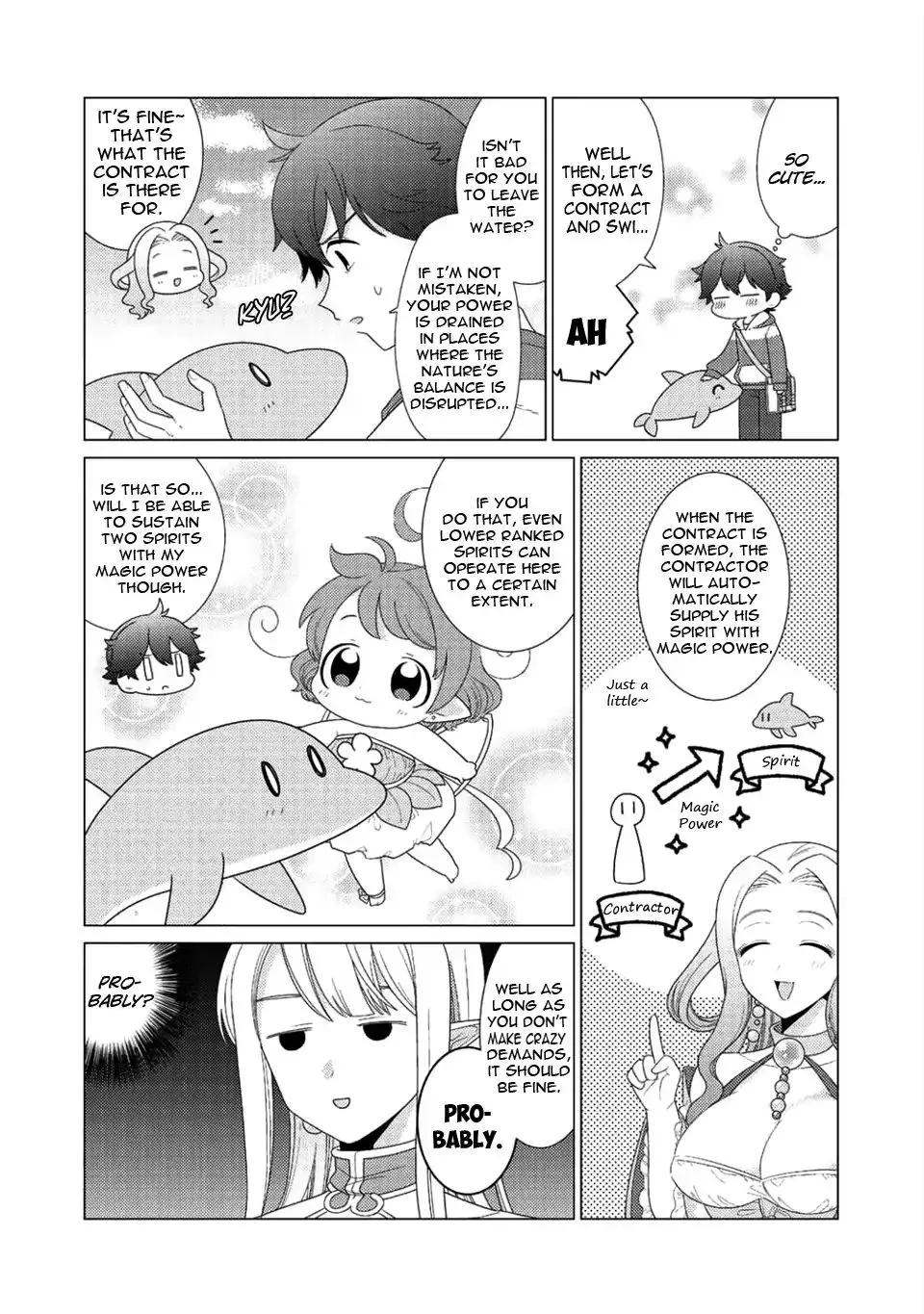 Seirei-tachi no Rakuen to Risou no Isekai Seikatsu Zinmanga X Chapter 6 Page 5