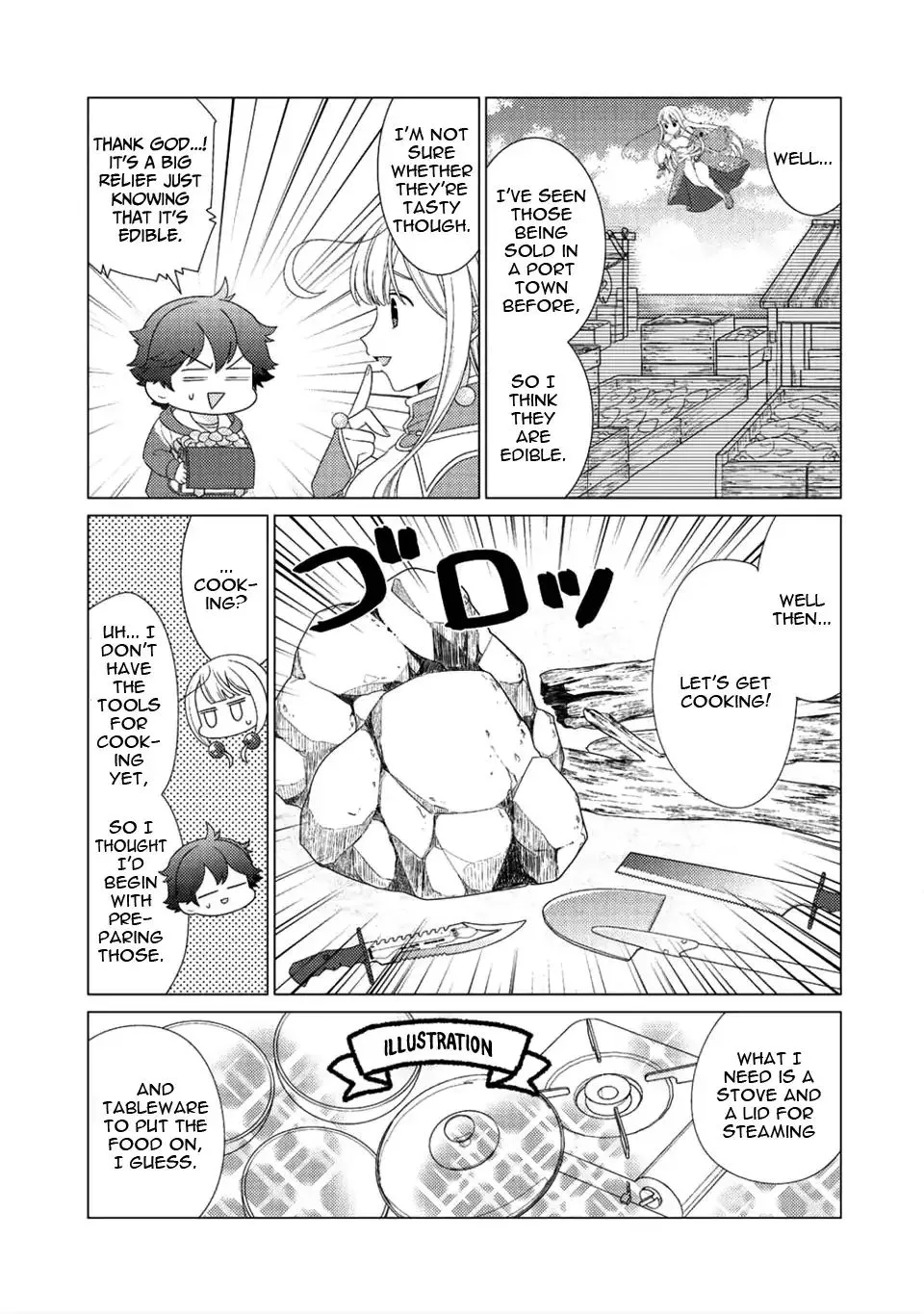 Seirei-tachi no Rakuen to Risou no Isekai Seikatsu Zinmanga X Chapter 6 Page 14