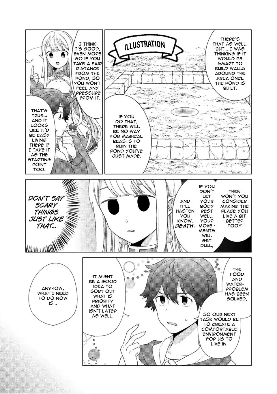 Seirei-tachi no Rakuen to Risou no Isekai Seikatsu Zinmanga X Chapter 6 Page 24