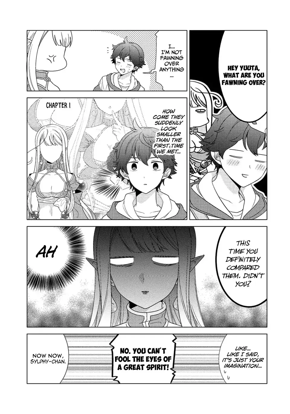Seirei-tachi no Rakuen to Risou no Isekai Seikatsu Zinmanga X Chapter 5 Page 13