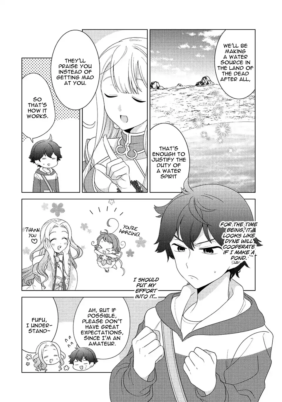 Seirei-tachi no Rakuen to Risou no Isekai Seikatsu Zinmanga X Chapter 5 Page 20