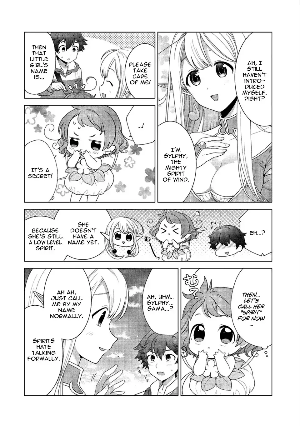 Seirei-tachi no Rakuen to Risou no Isekai Seikatsu Zinmanga X Chapter 1 Page 13