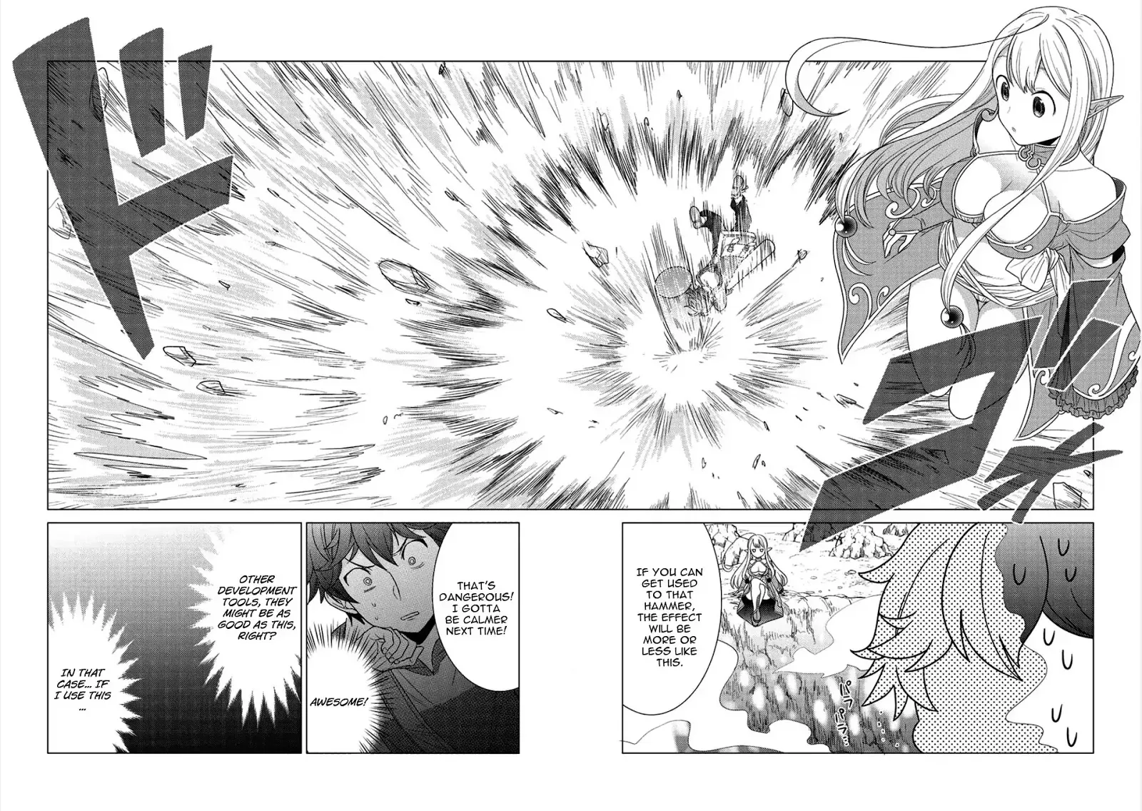 Seirei-tachi no Rakuen to Risou no Isekai Seikatsu Zinmanga X Chapter 1 Page 29