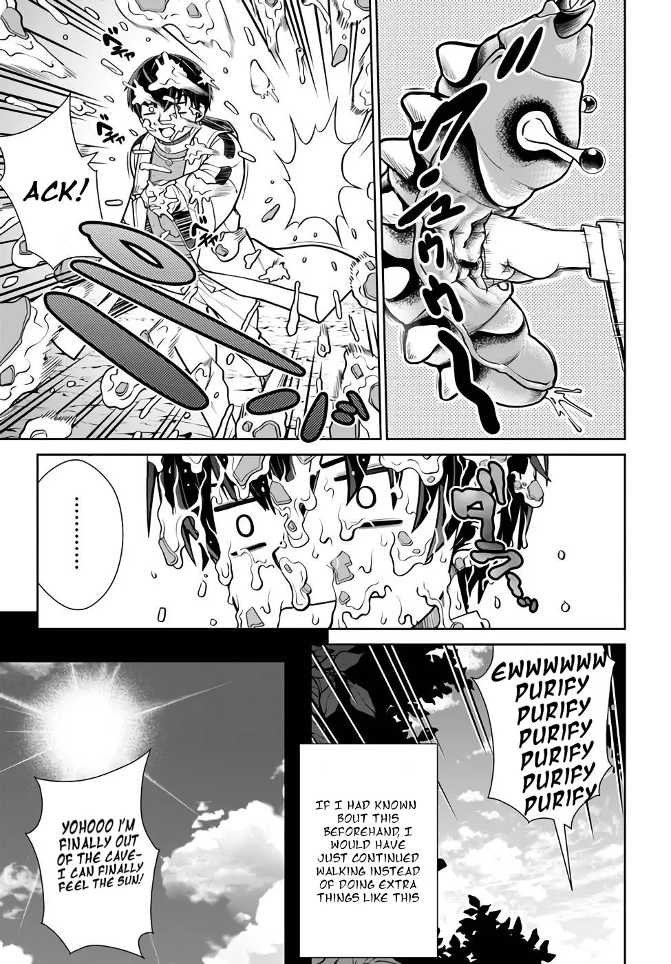 Gokufuri Kyohi Shite Tesaguri Start! Tokka Shinai Healer, Nakama to Wakarete Tabi ni Deru Zinmanga X Chapter 34 Page 3