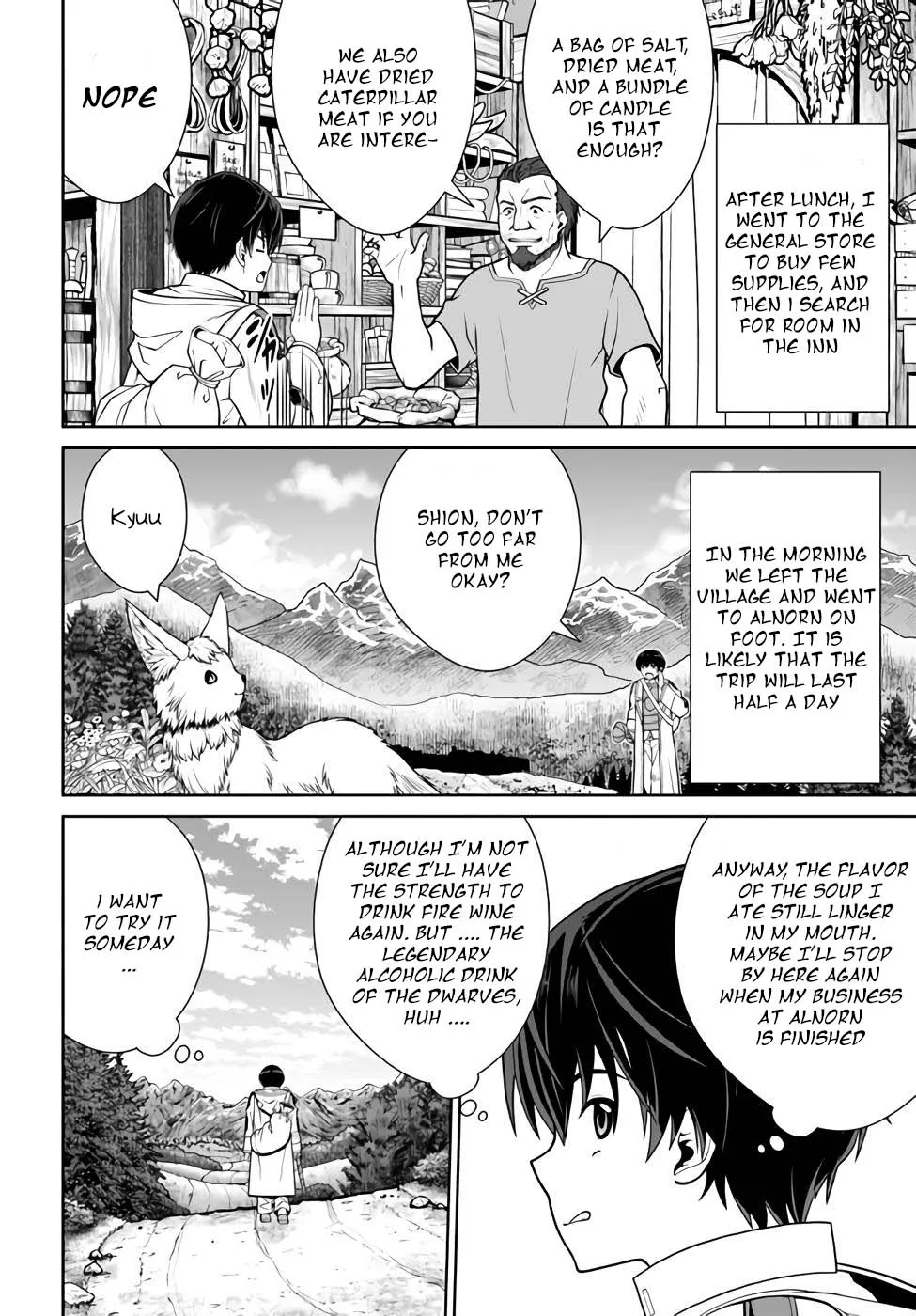 Gokufuri Kyohi Shite Tesaguri Start! Tokka Shinai Healer, Nakama to Wakarete Tabi ni Deru Zinmanga X Chapter 34 Page 14