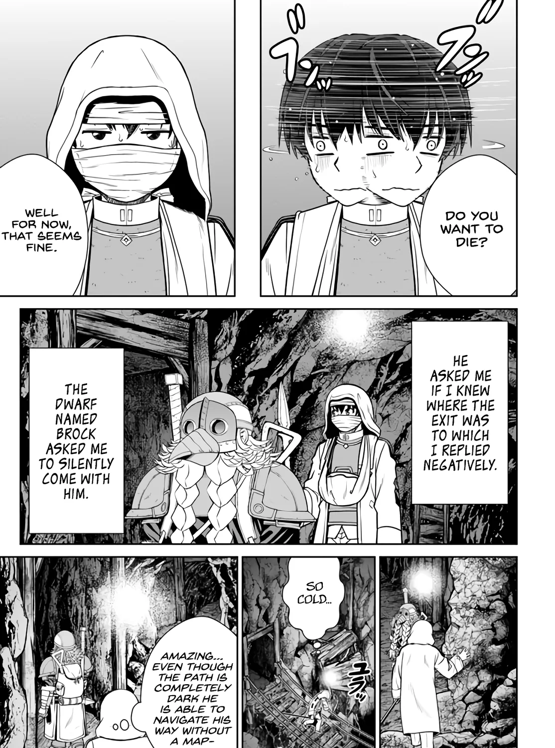 Gokufuri Kyohi Shite Tesaguri Start! Tokka Shinai Healer, Nakama to Wakarete Tabi ni Deru Zinmanga X Chapter 30 Page 34