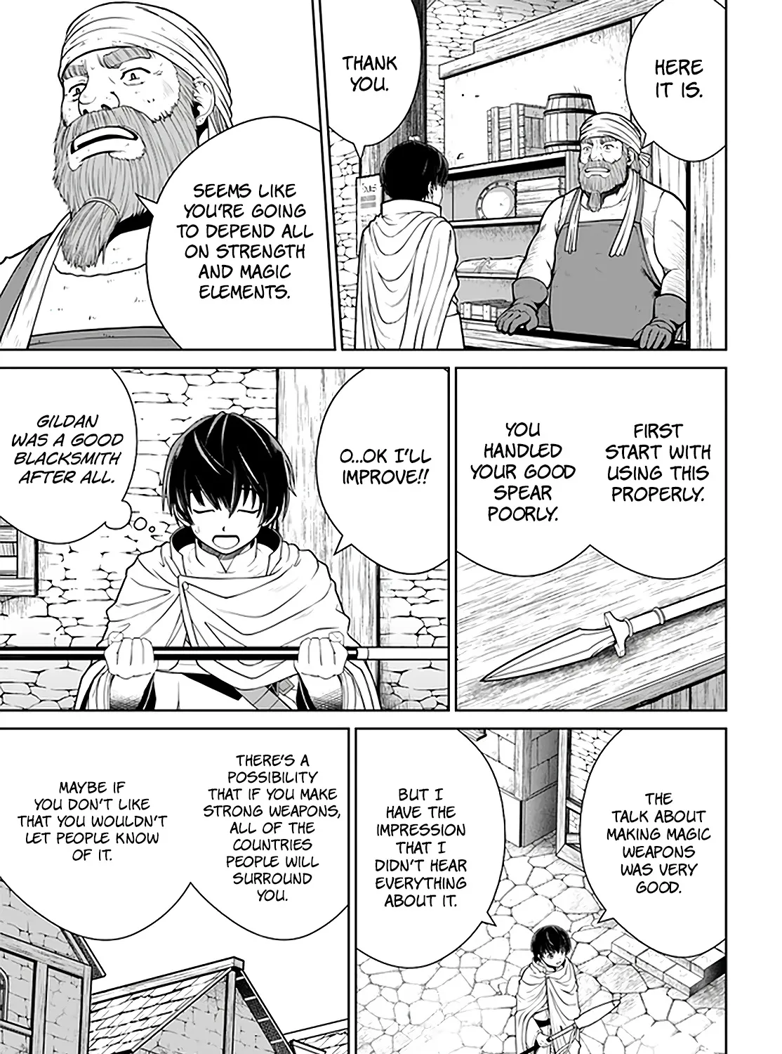 Gokufuri Kyohi Shite Tesaguri Start! Tokka Shinai Healer, Nakama to Wakarete Tabi ni Deru Zinmanga X Chapter 17 Page 40
