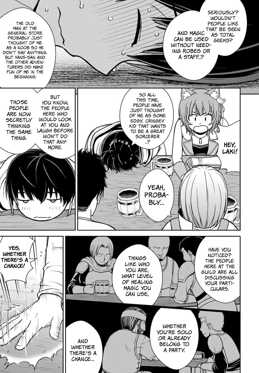 Gokufuri Kyohi Shite Tesaguri Start! Tokka Shinai Healer, Nakama to Wakarete Tabi ni Deru Zinmanga X Chapter 4 Page 14