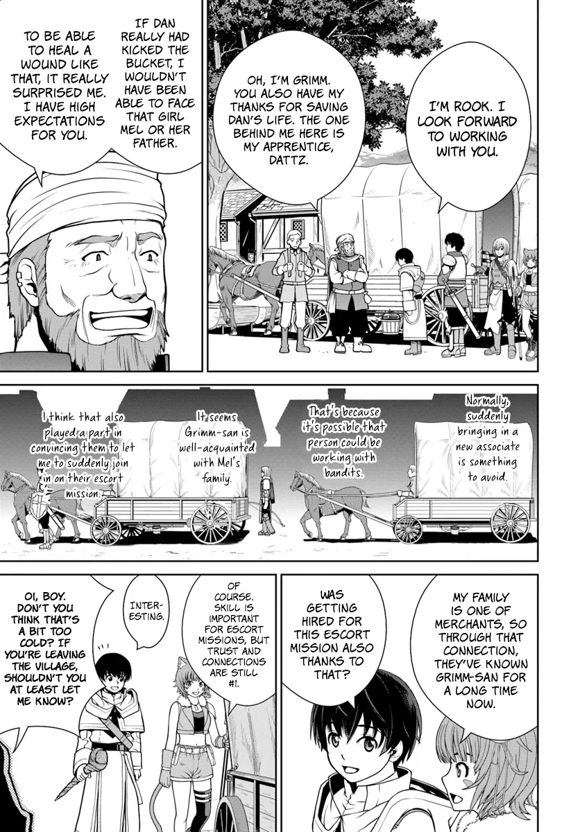 Gokufuri Kyohi Shite Tesaguri Start! Tokka Shinai Healer, Nakama to Wakarete Tabi ni Deru Zinmanga X Chapter 4 Page 20