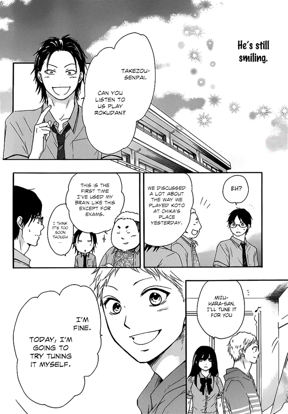 Kono Oto Tomare! Zinmanga X Chapter 14.1 Page 42