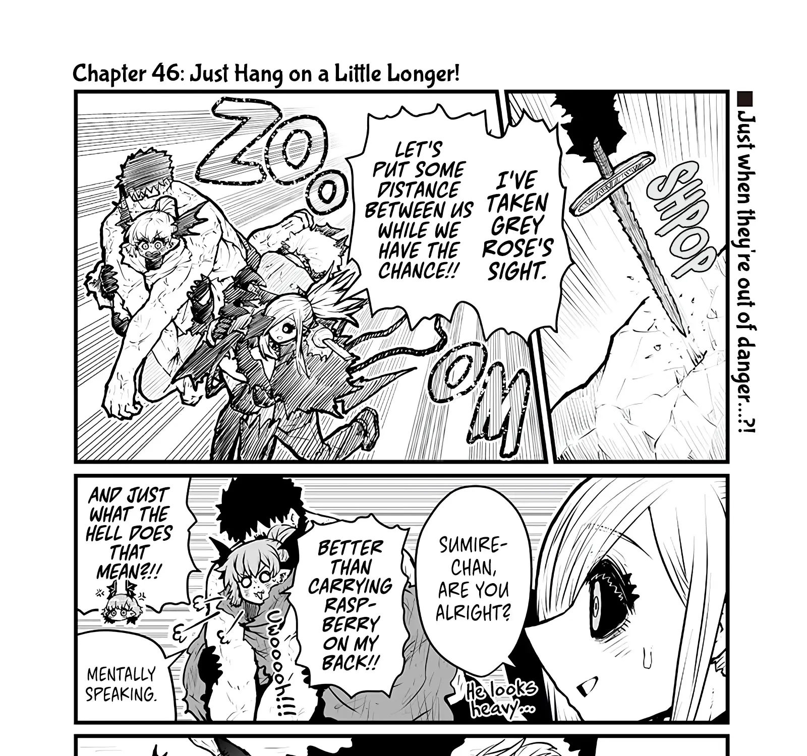 Please Give Me Your Blood, I Will Serve You in Gratitude Zinmanga X Chapter 46 Page 1
