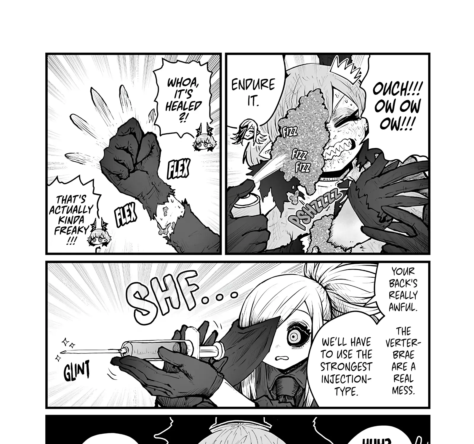 Please Give Me Your Blood, I Will Serve You in Gratitude Zinmanga X Chapter 46 Page 3