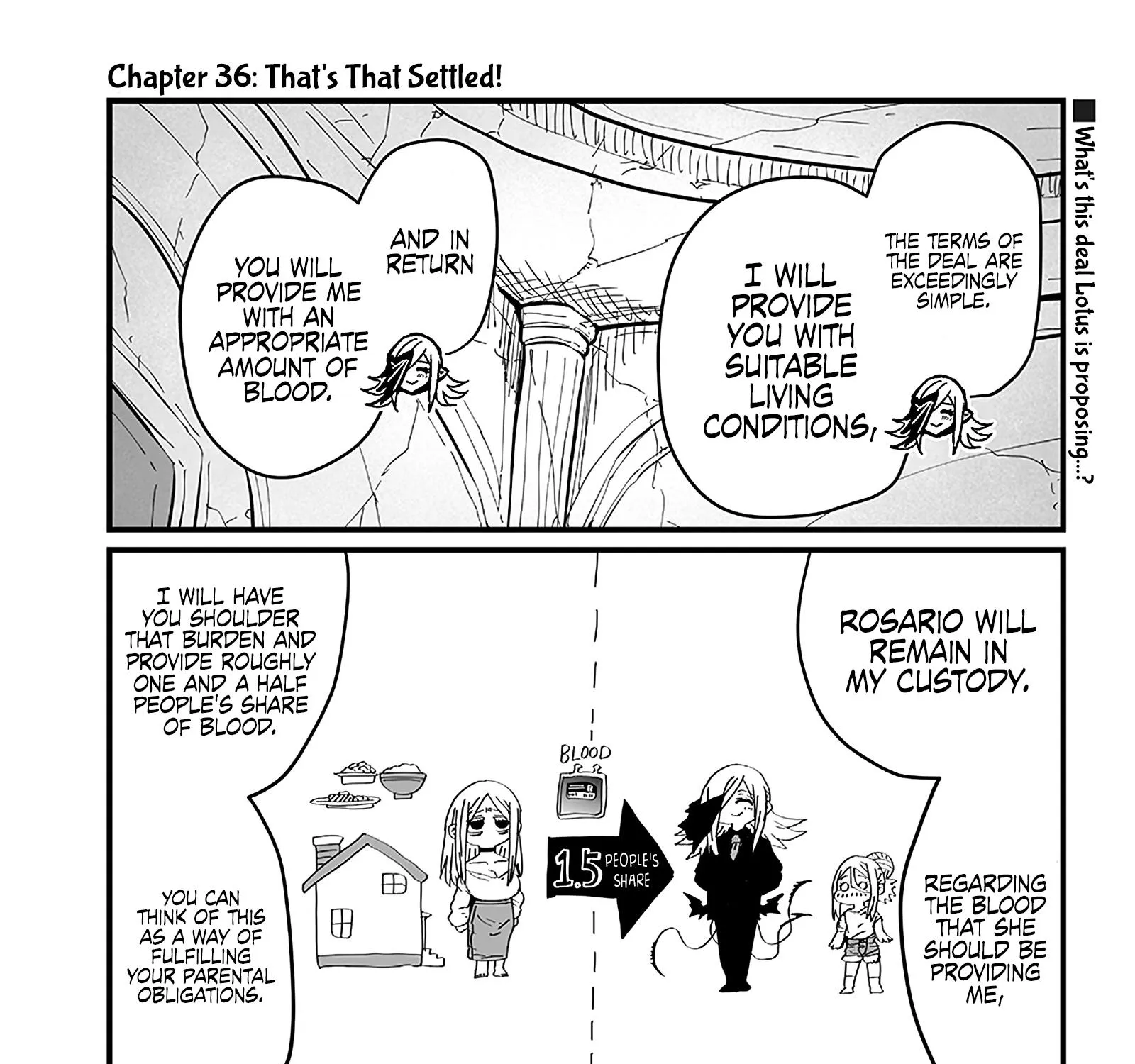 Please Give Me Your Blood, I Will Serve You in Gratitude Zinmanga X Chapter 36 Page 4