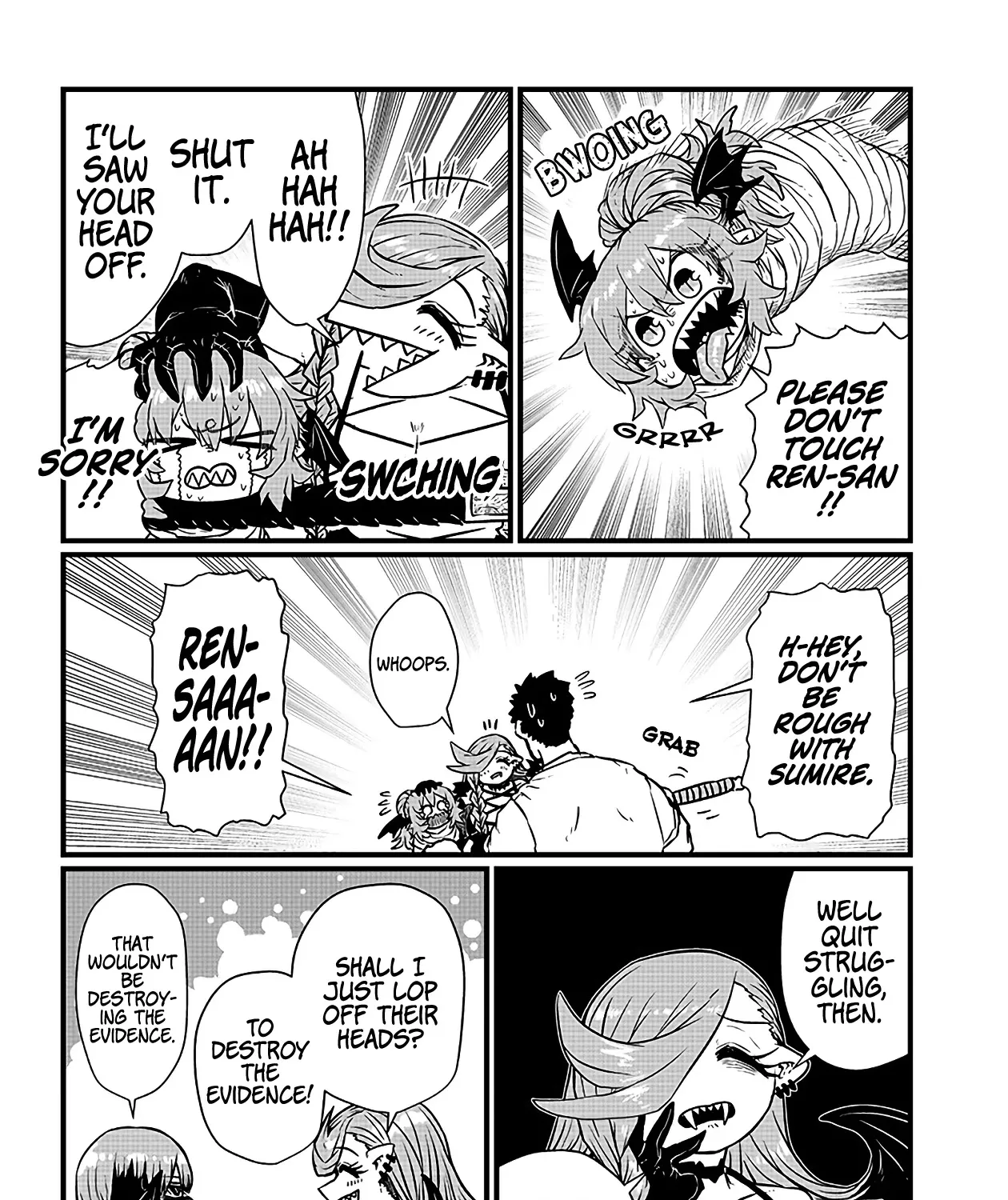 Please Give Me Your Blood, I Will Serve You in Gratitude Zinmanga X Chapter 7 Page 9