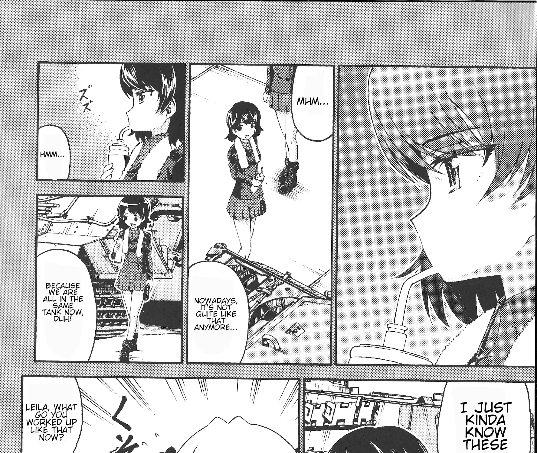 Girls Und Panzer Phase Erika - Anecdotes And Other Side Stories Zinmanga X Chapter 1.5 Page 15